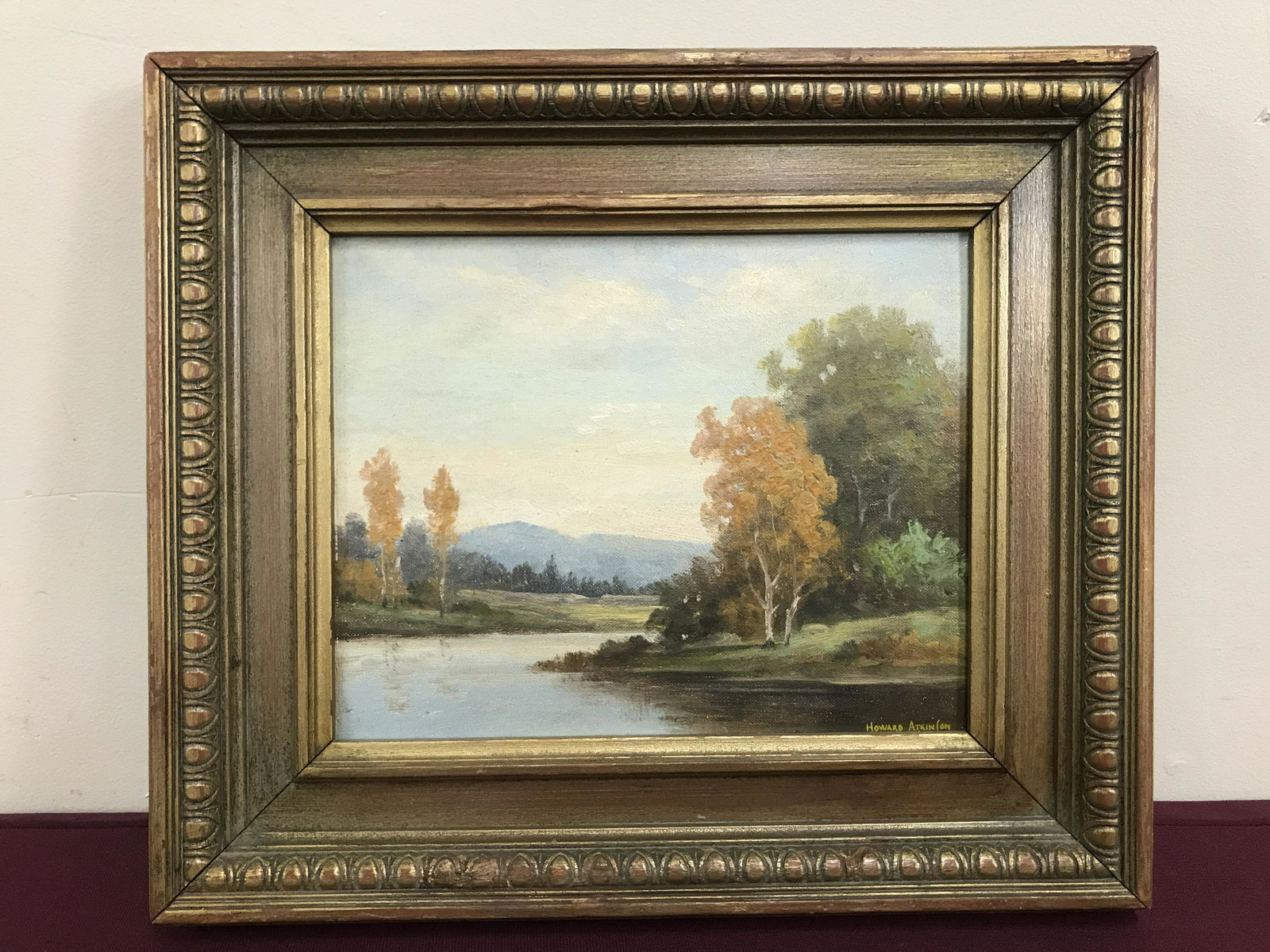 Howard Atkinson Oil on Canvas (1 of 3)