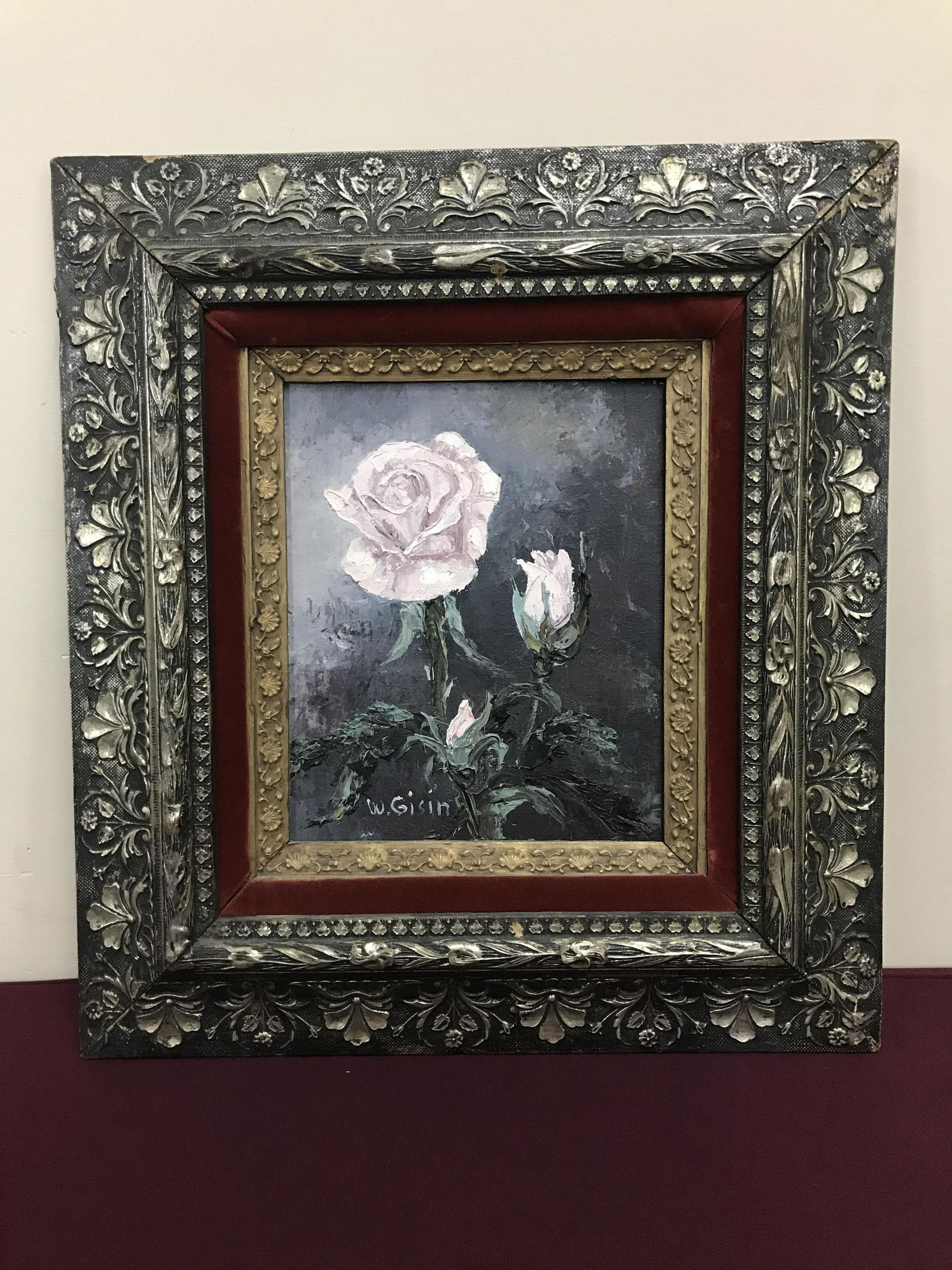 Willy Gisin Still Life of Roses (1 of 3)