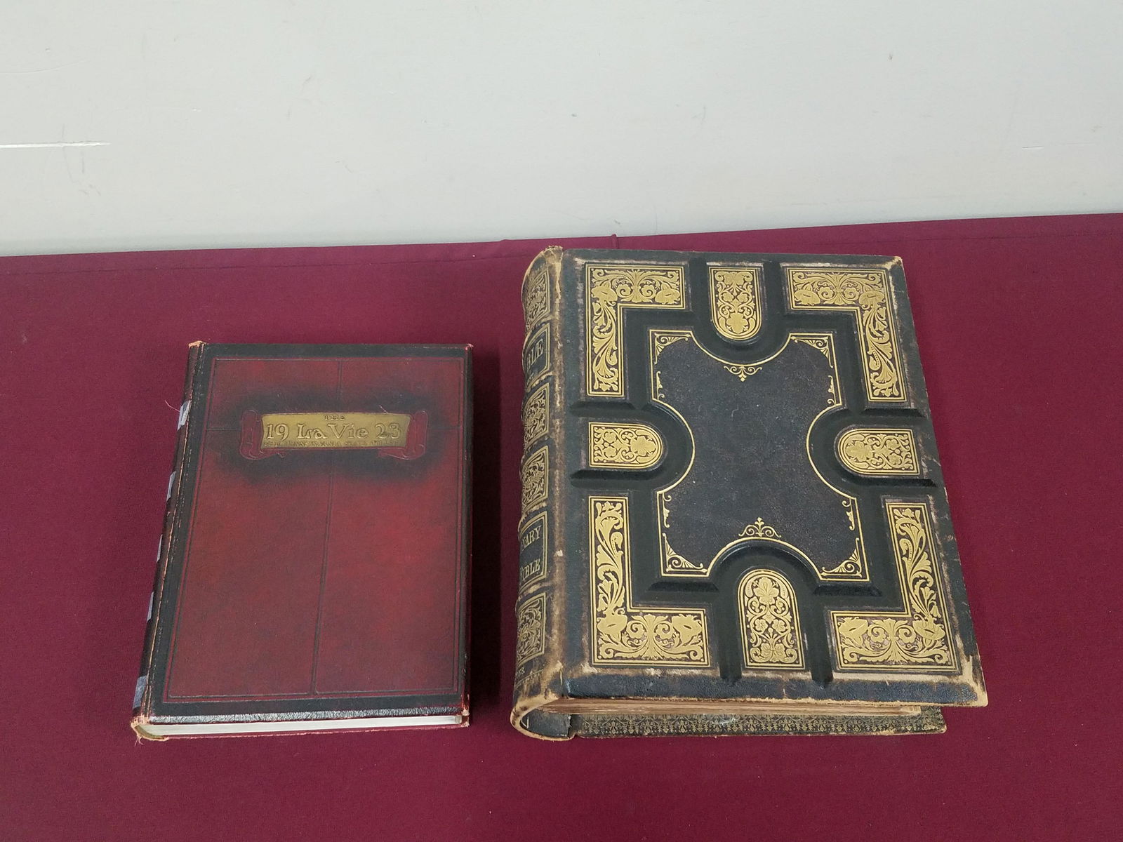 Holy Bible and 1923 La Vie Penn State Yearbook (1 of 11)