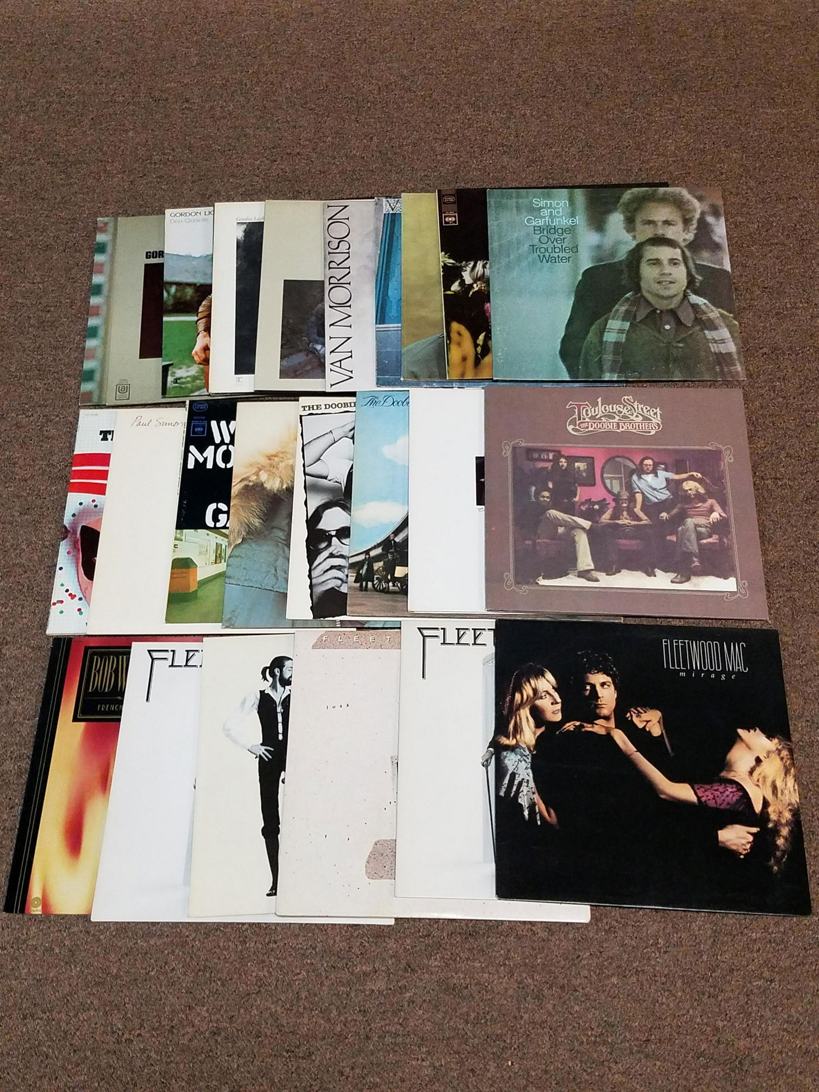 25 Folk and Rock Records incl Fleetwood Mac (1 of 6)