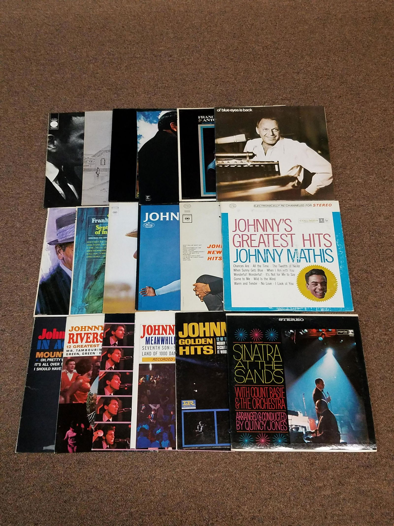 18 Vocal Jazz Records incl Frank Sinatra (1 of 5)