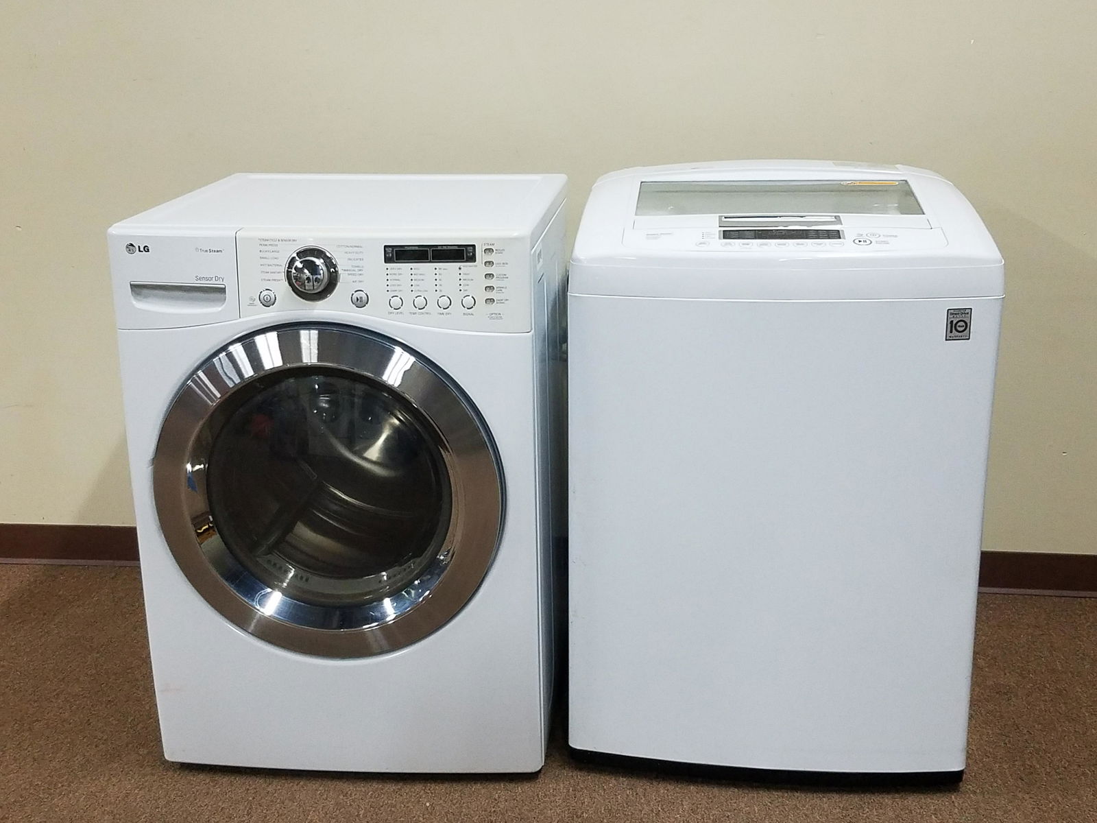 LG True Steam Dryer and True Balance Washer (1 of 6)