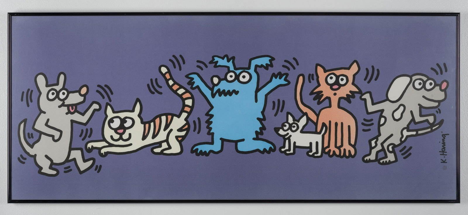 Keith Haring (American, 1958-1990) (1 of 5)