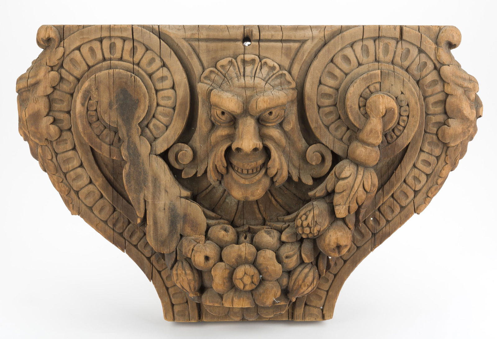 Gothic Carved Wood Architectural Element (1 of 4)