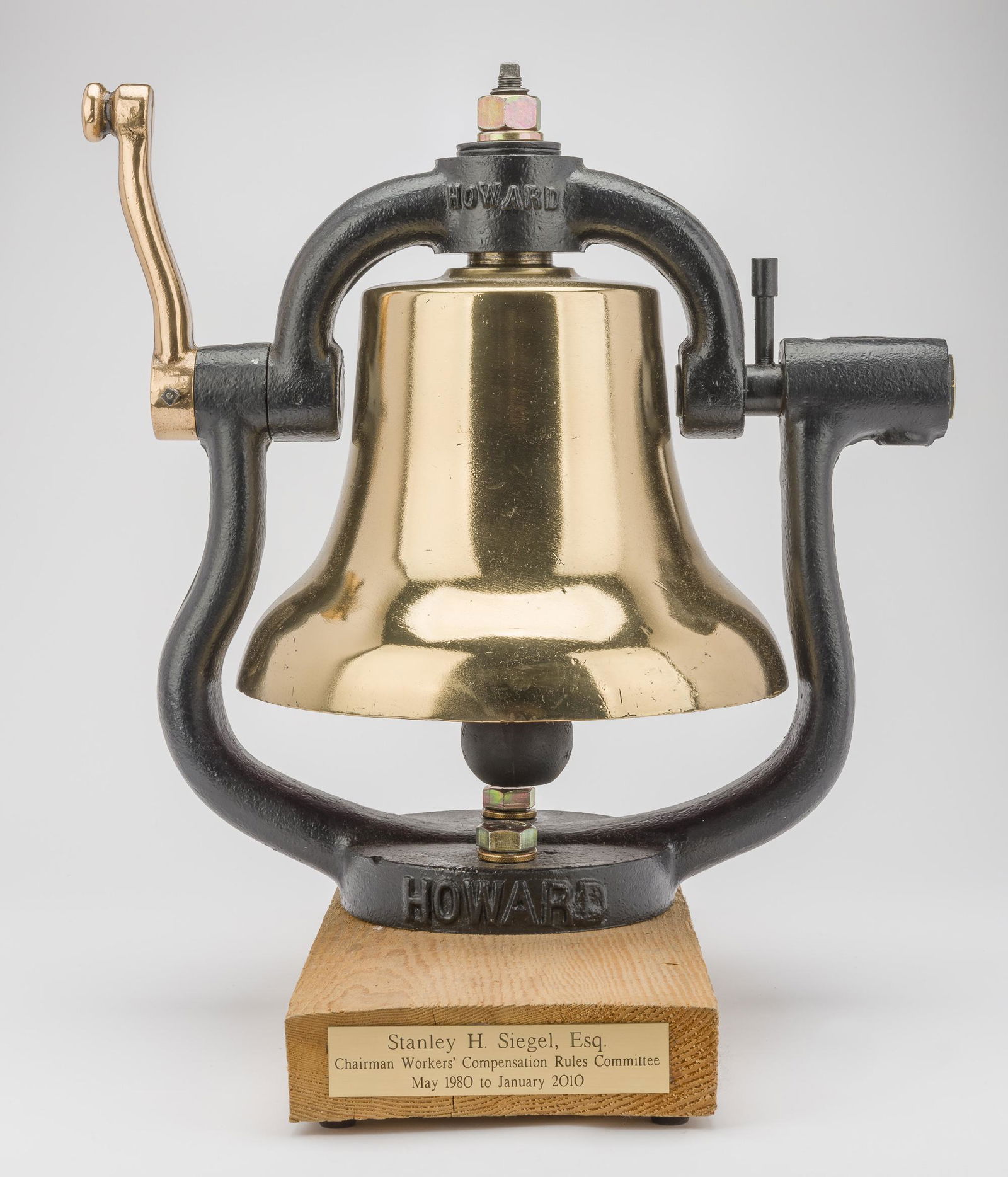 Large Howard Steam Locomotive Bell (1 of 5)