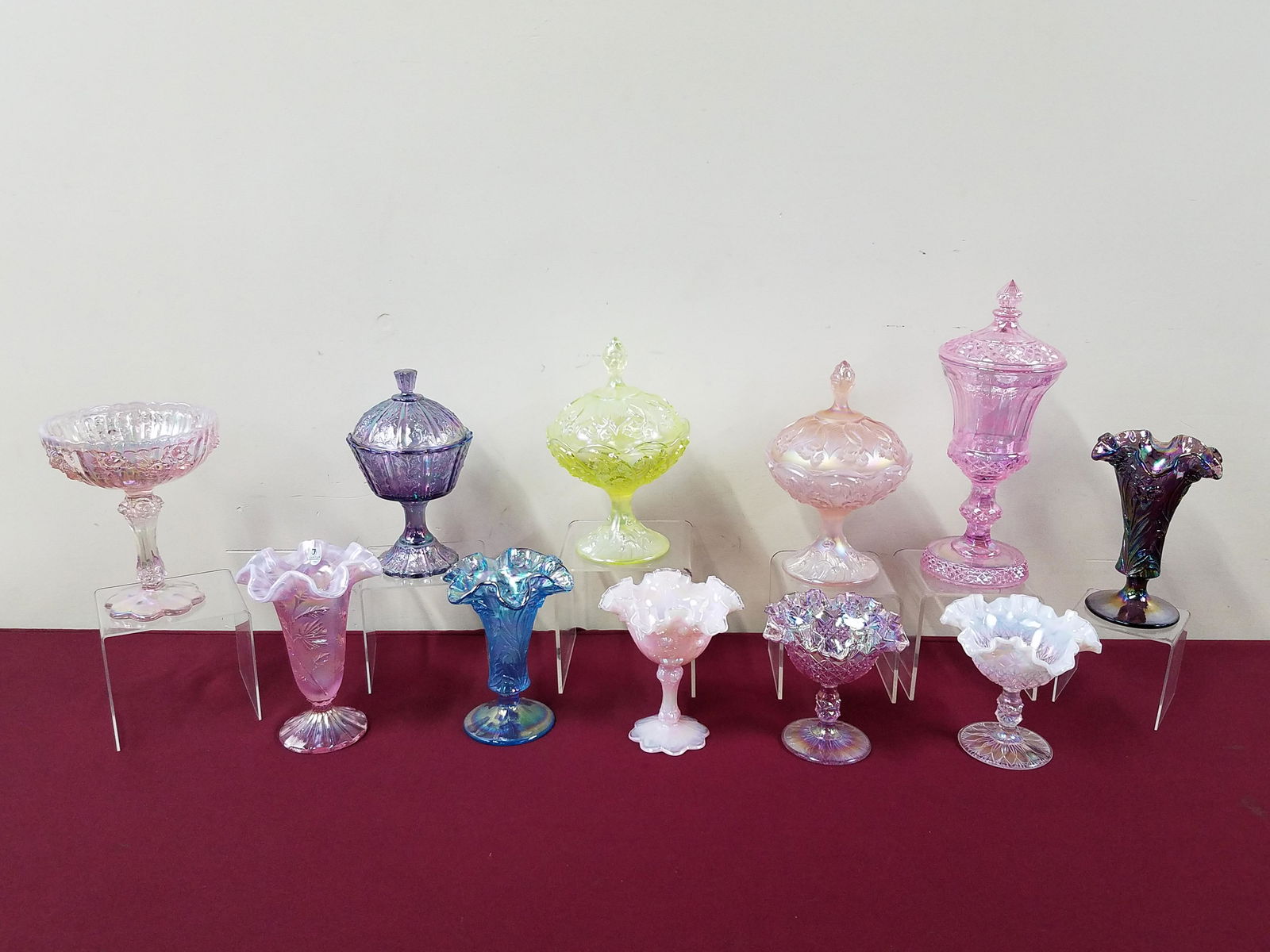 11 Pcs Fenton incl Compotes (1 of 7)
