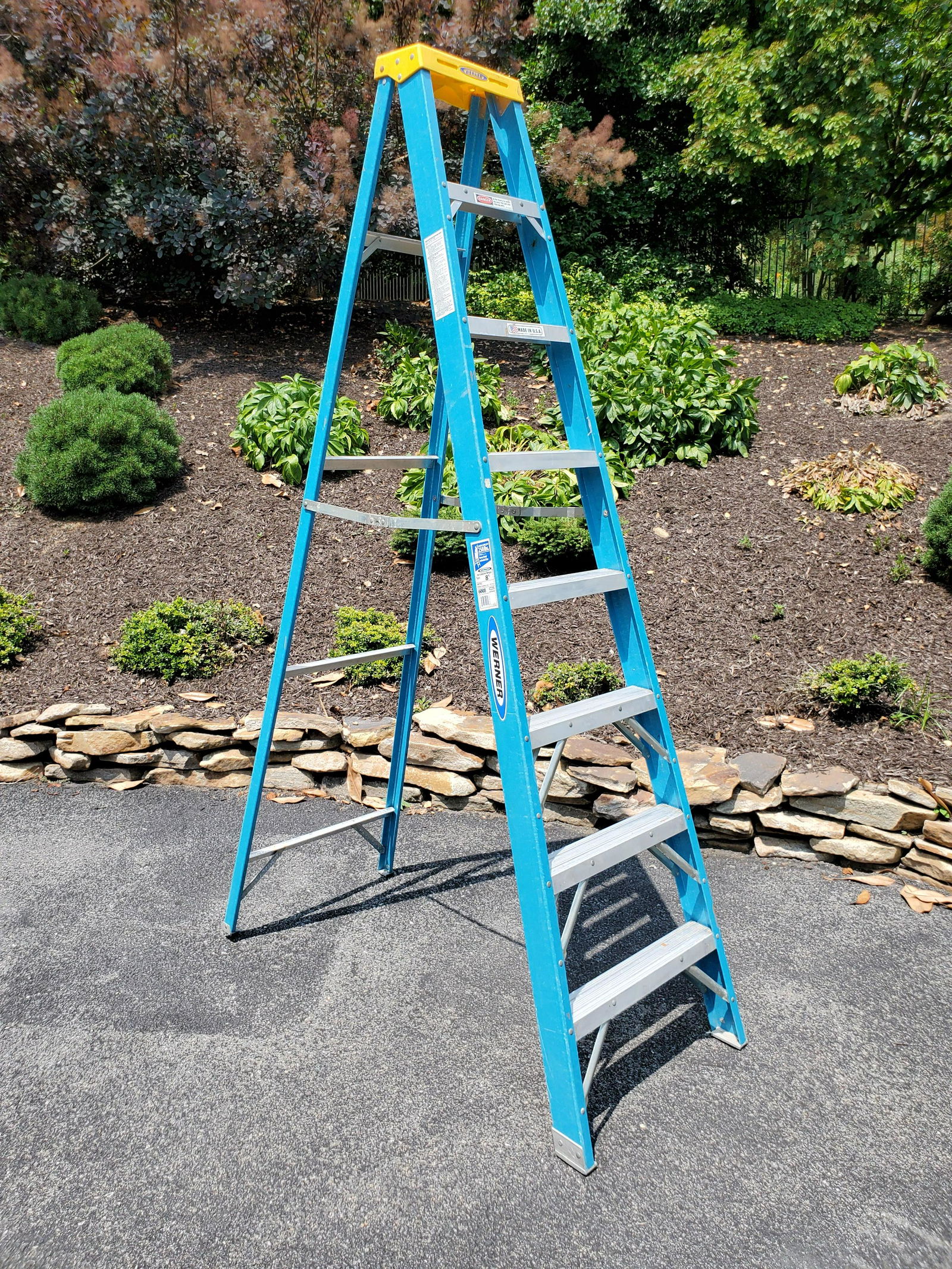 Werner 8ft Fold Ladder (1 of 2)