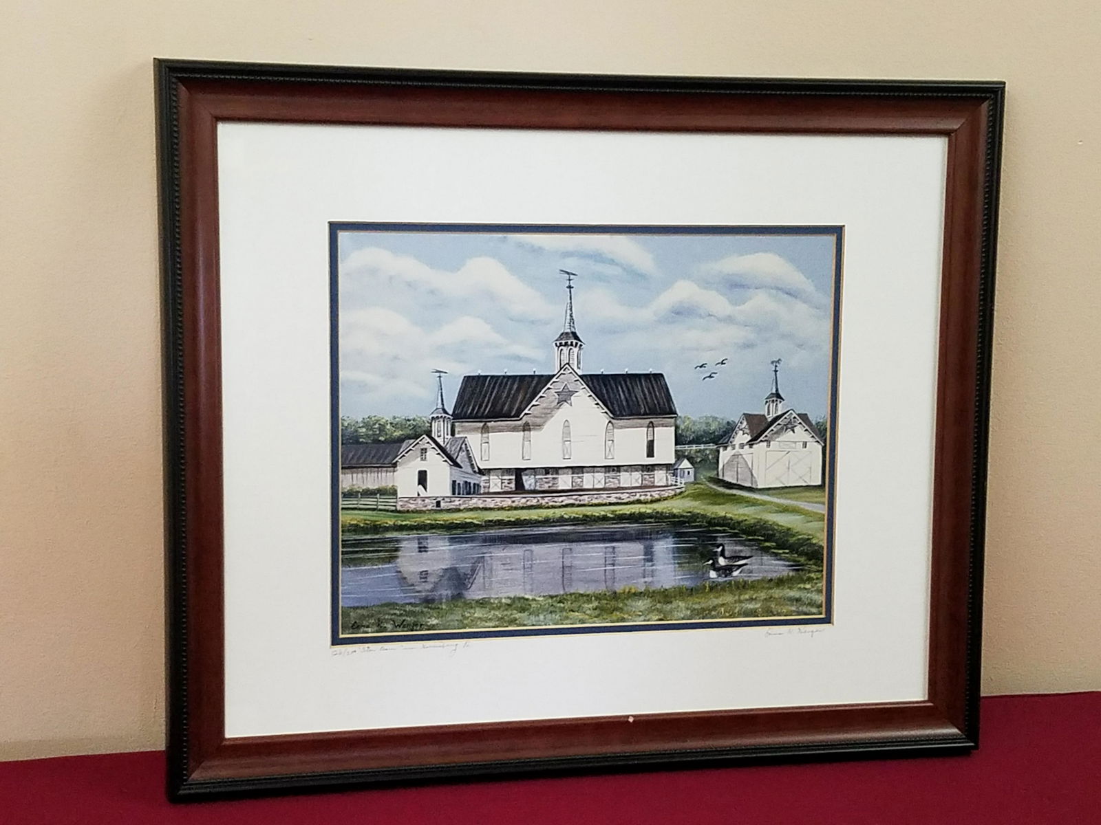 Erma K. Wenger Star Barn Print (1 of 3)