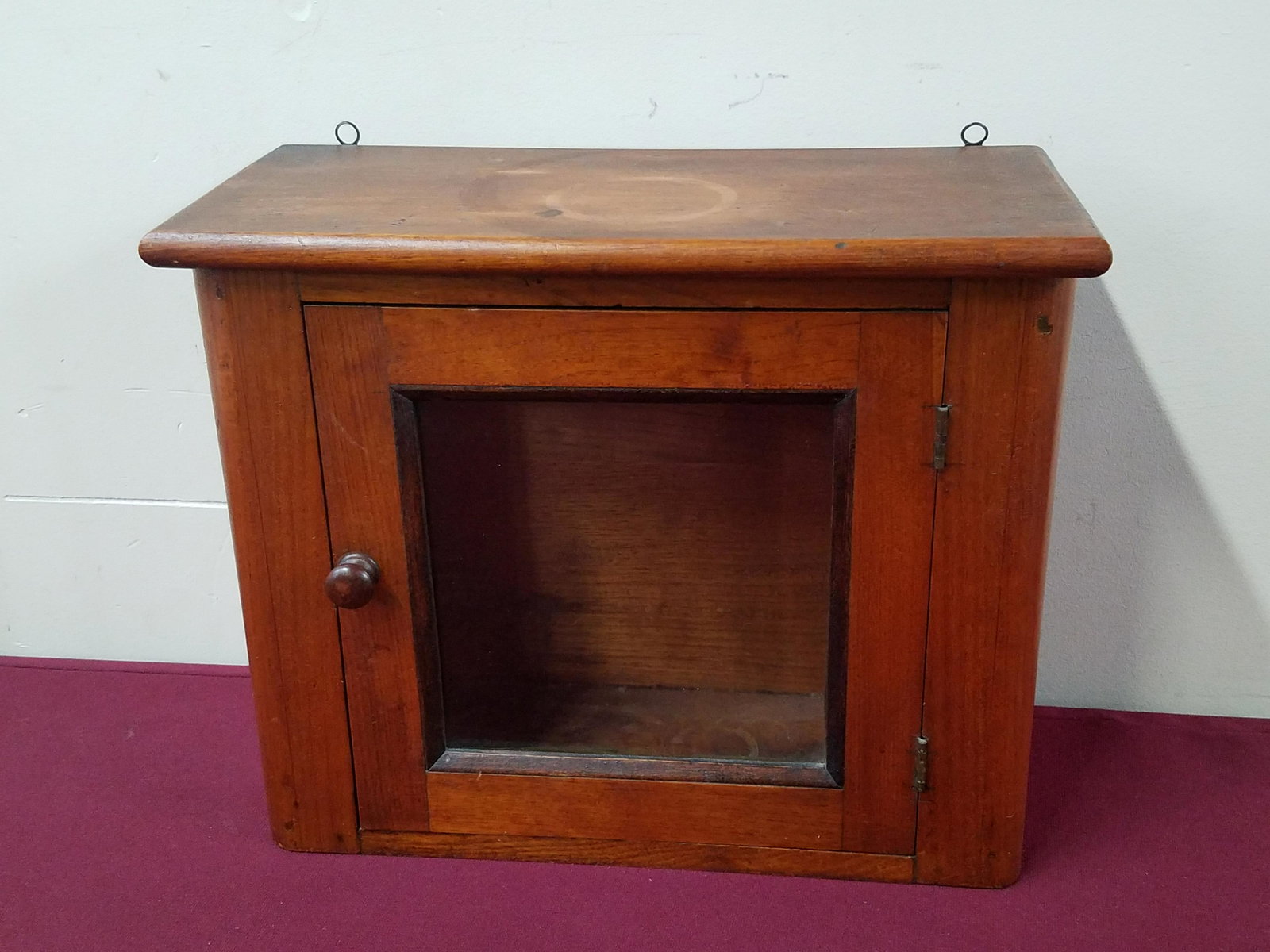 Wall Cabinet: 15" wide x 7" deep x 12-1/2" high. IMPORTANT: Before bidding, please read the terms and conditions below. When you registered for the auction you agreed to these terms and will be required to comply w