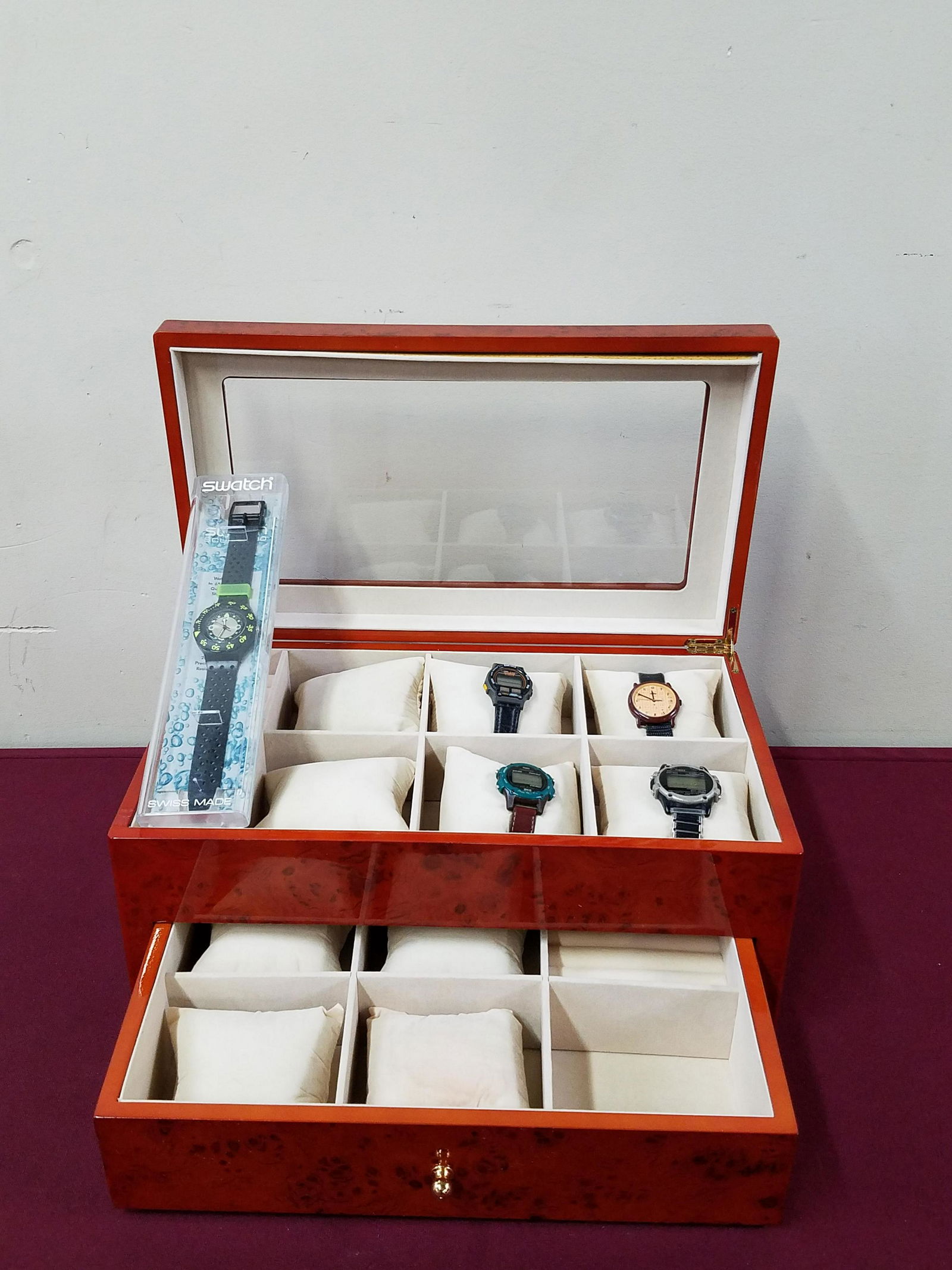 Watch Box with 5 Watches (1 of 6)