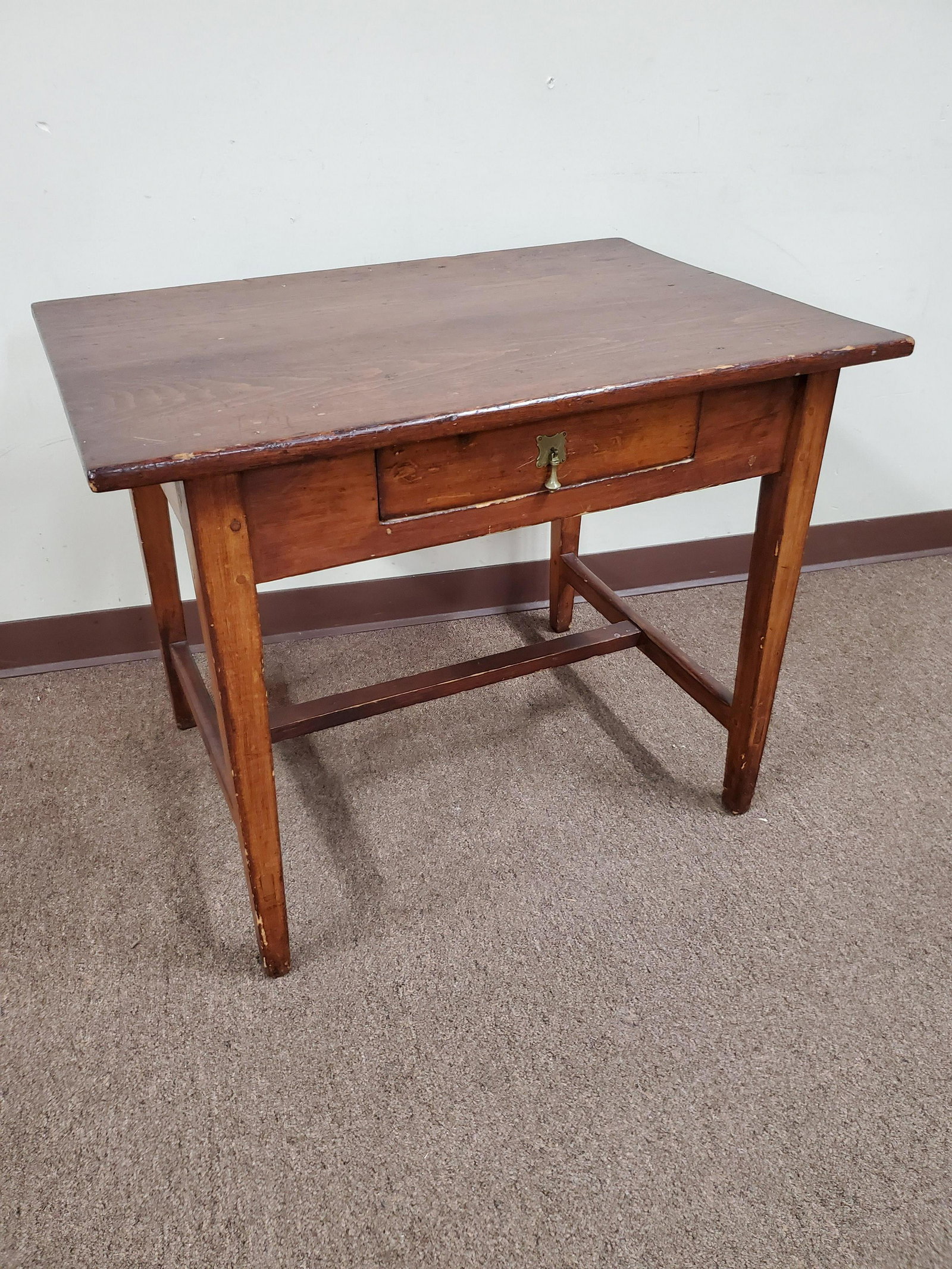Single Drawer Work Table: 33 1/2" wide X 23 1/4" deep X 26" high. IMPORTANT: Before bidding, please read the terms and conditions below. When you registered for the auction you agreed to these terms and will be required to com