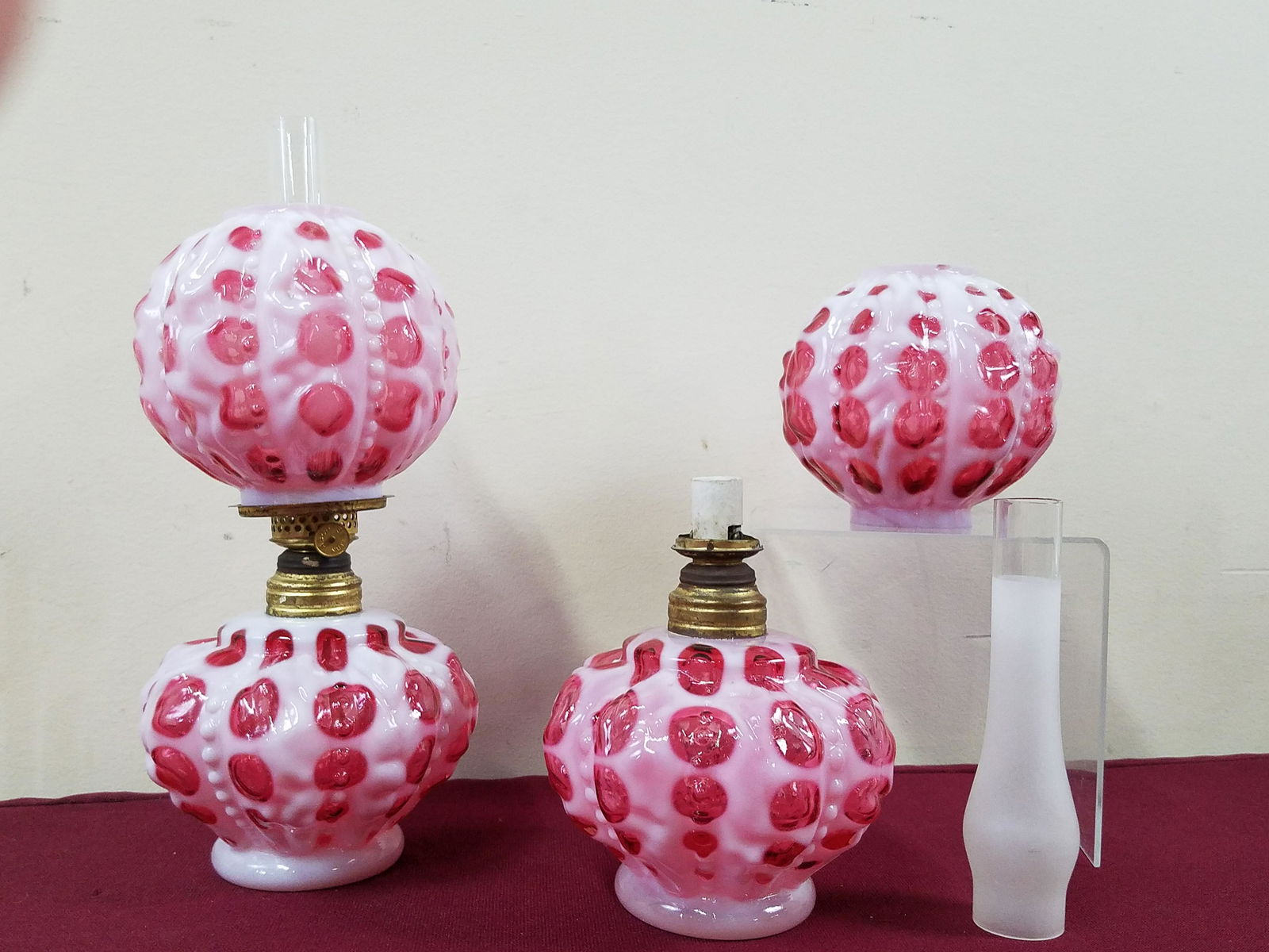 2 Coin Spot Miniature Oil Lamps (1 of 3)