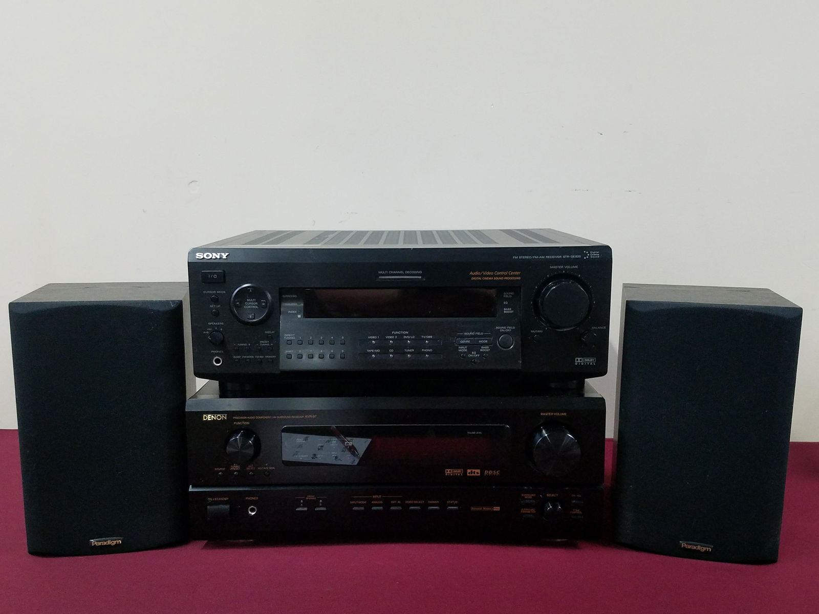 5 Pcs Stereo Equipment incl Sony (1 of 9)