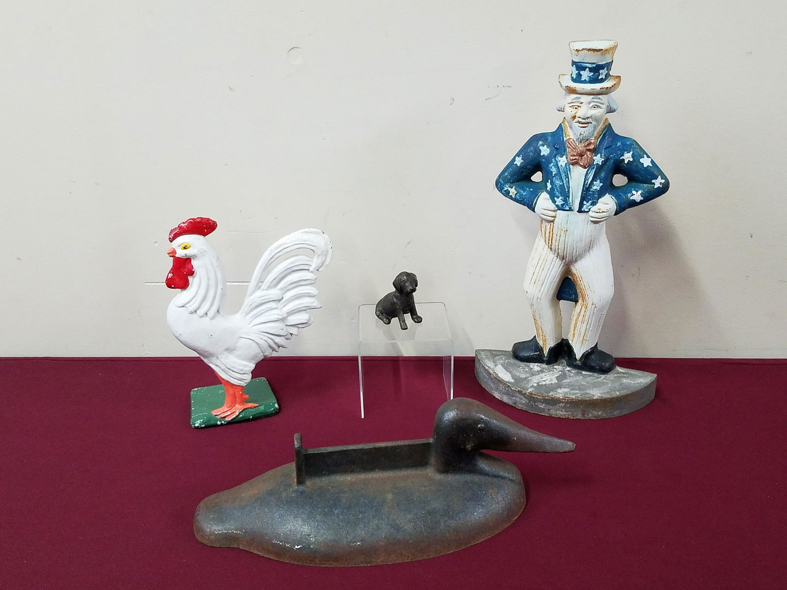 4 Pcs Cast Iron incl Duck Boot Scrape (1 of 7)