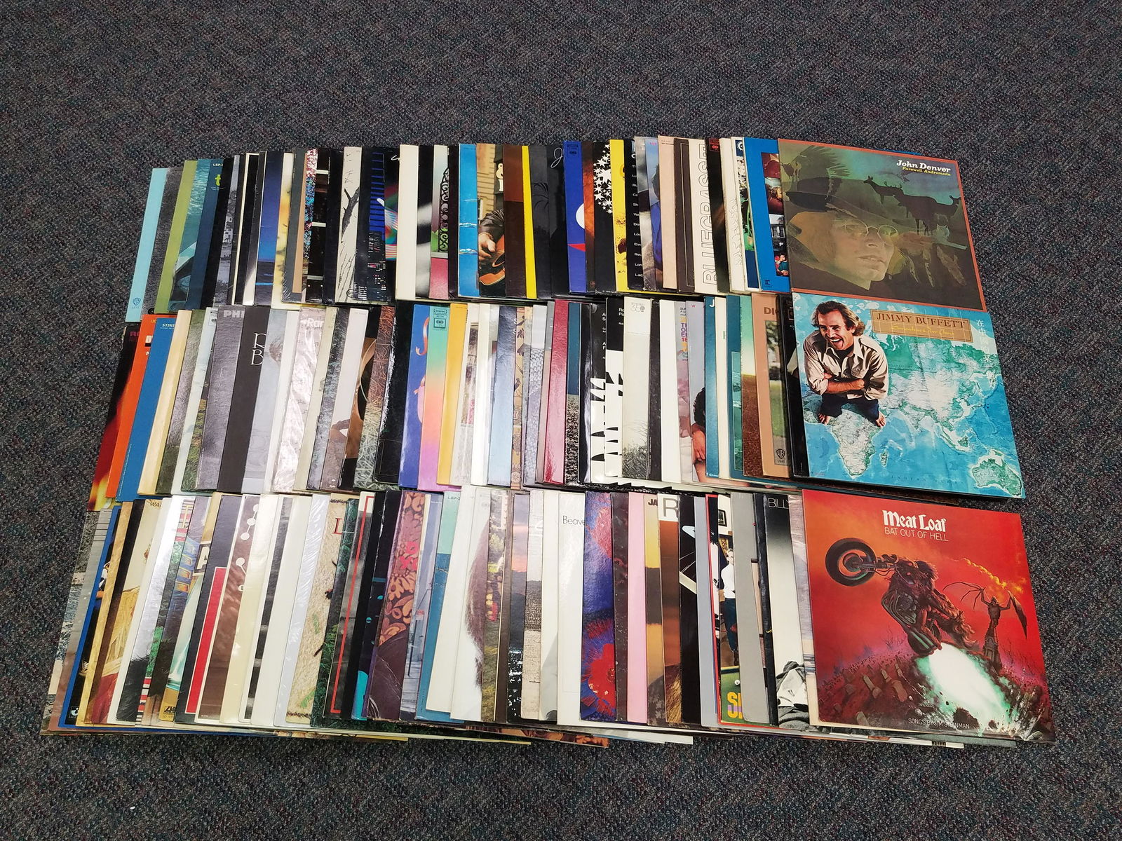 140 Records incl Buddy Holly and Kenny Rodgers (1 of 19)