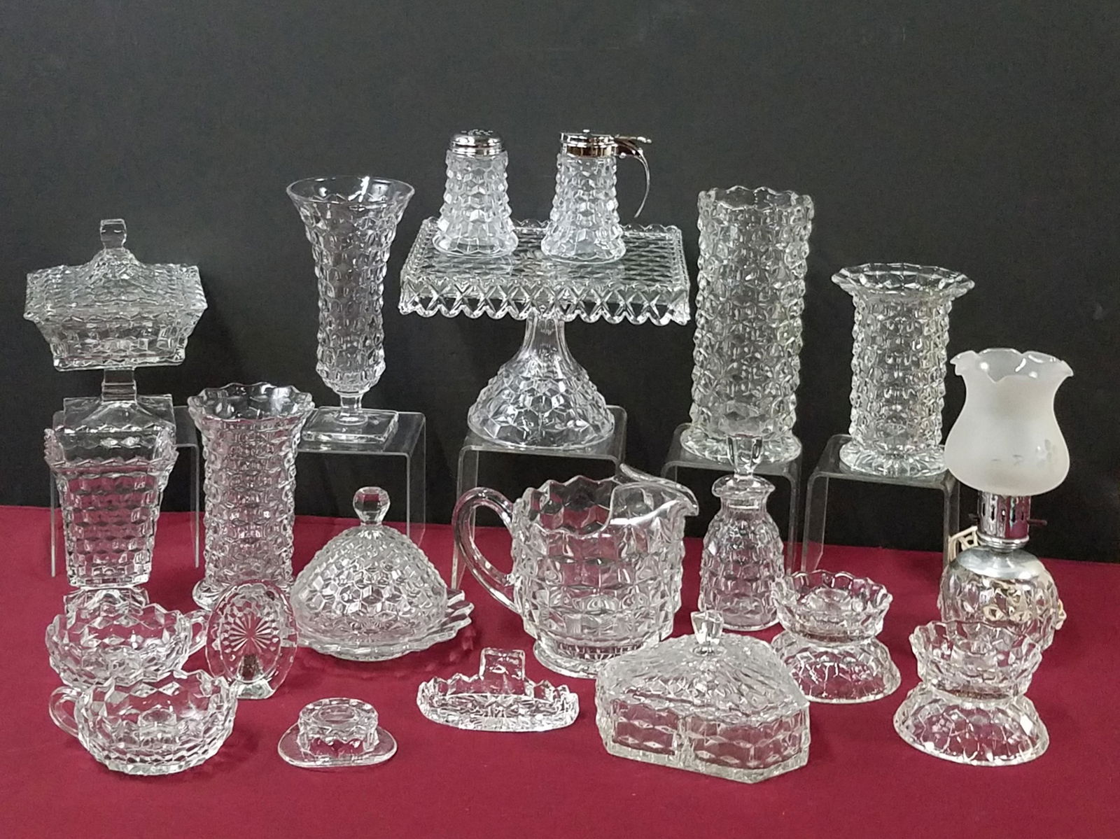 21 Pcs Fostoria American (1 of 7)