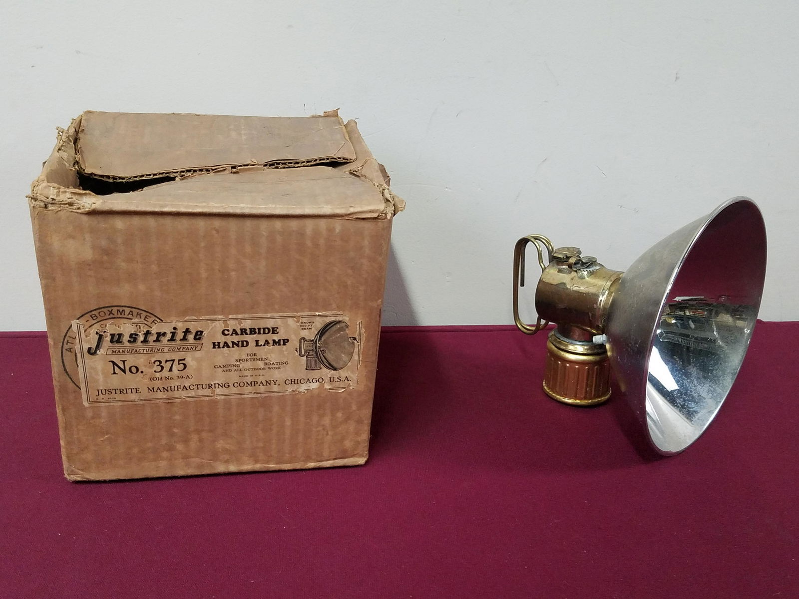 Justrite Carbide Hand Lamp (1 of 4)