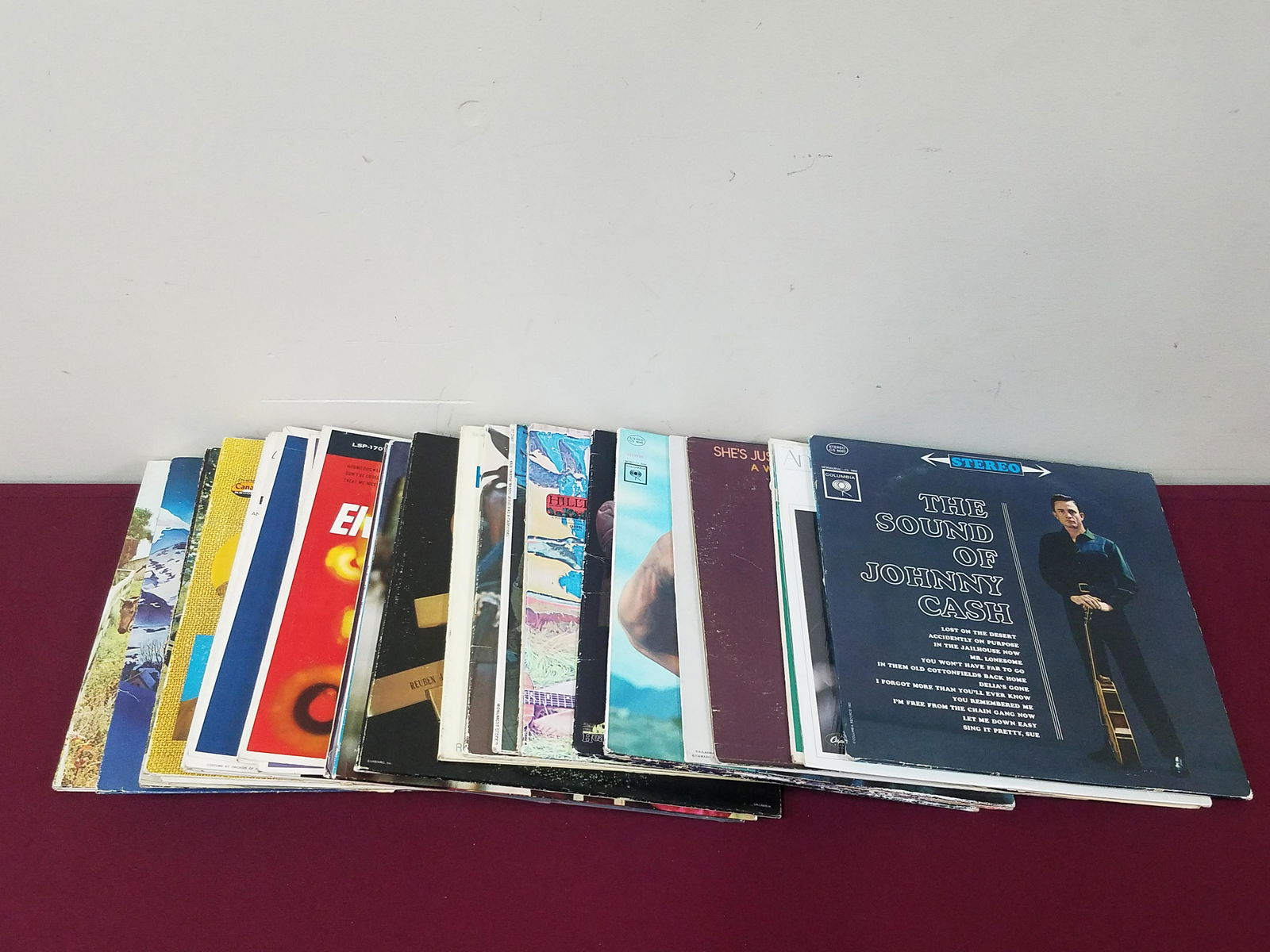 35 Records incl Johnny Cash (1 of 7)