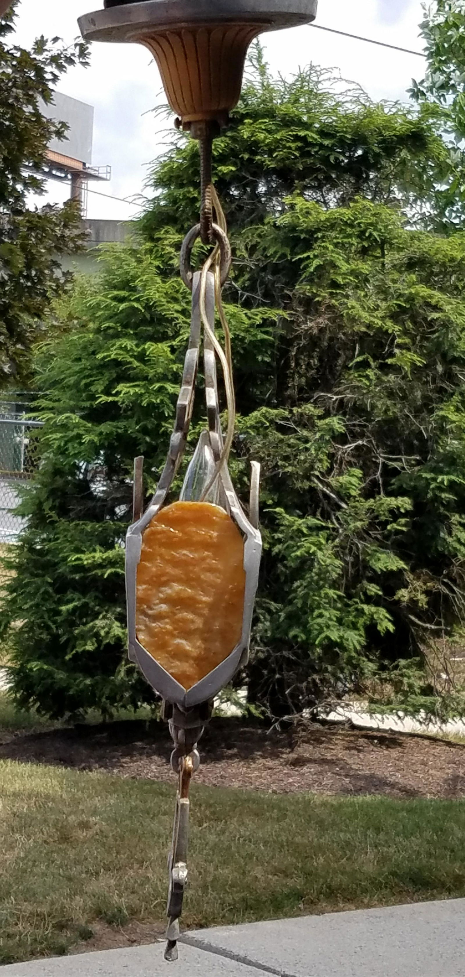 Art Deco Pendant Light (1 of 3)