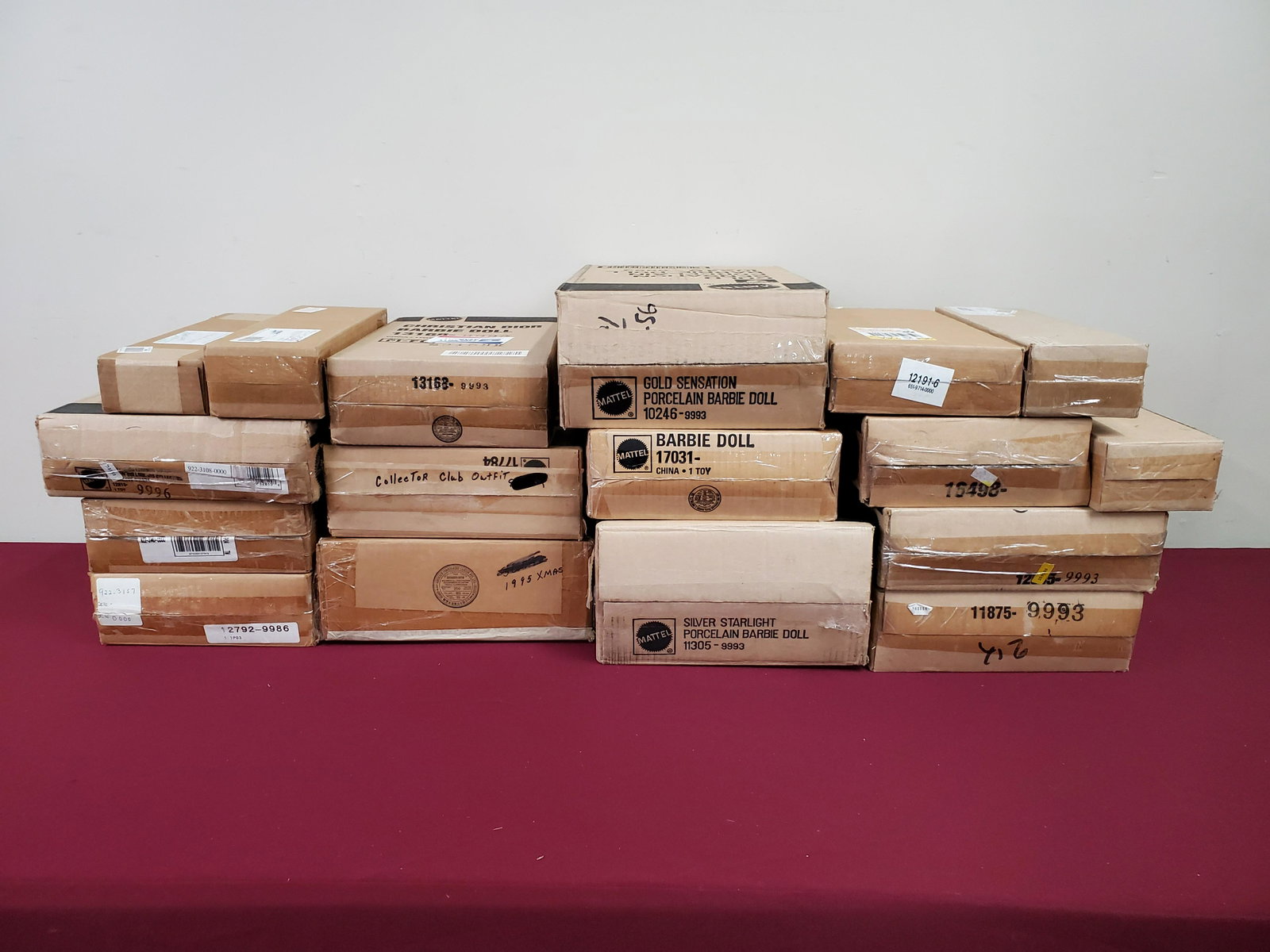 17 Factory Sealed Barbies: IMPORTANT: Before bidding, please read the terms and conditions below. When you registered for the auction you agreed to these terms and will be required to comply with them.
