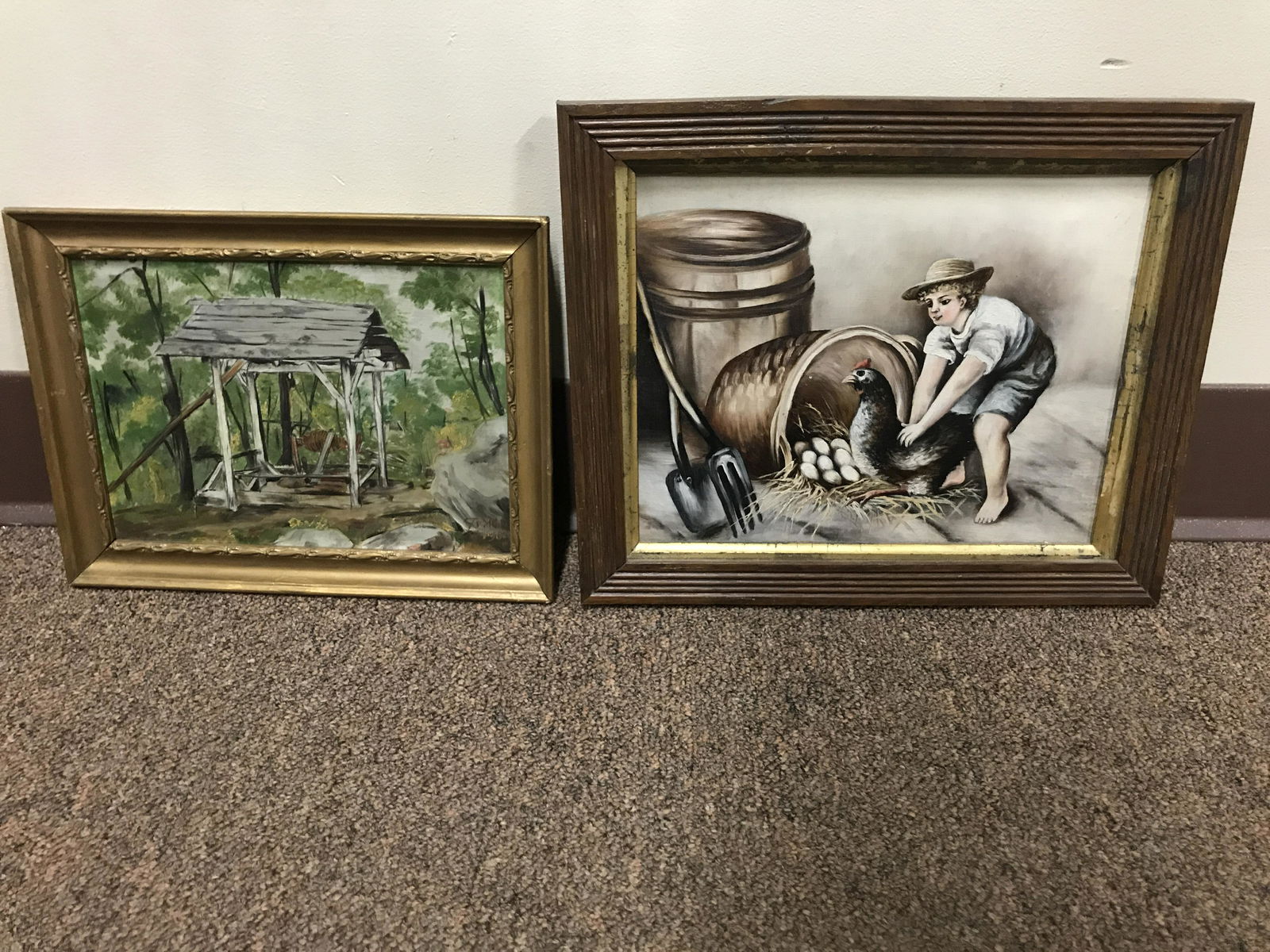 2 American School Paintings (1 of 3)