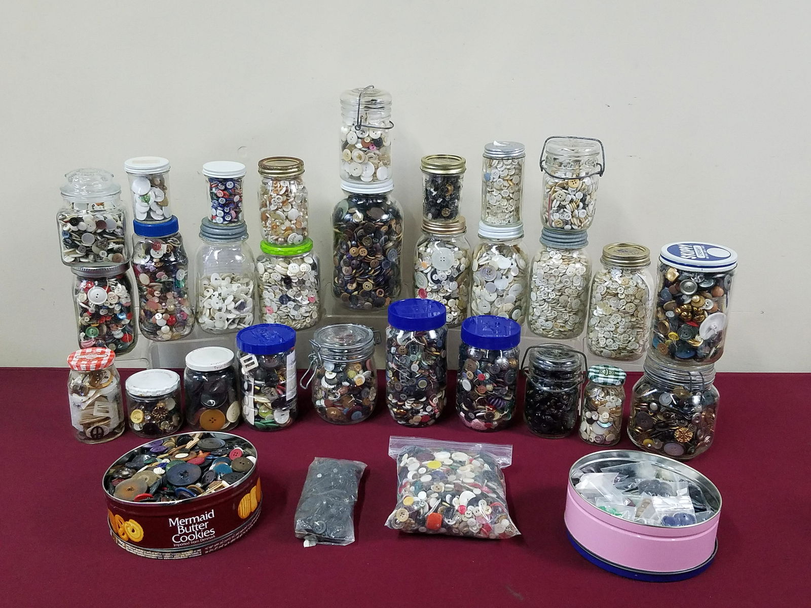 Large Button Collection (1 of 2)