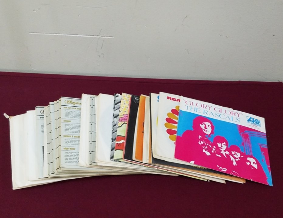 35- 45 Records incl Bruce Springsteen (1 of 3)