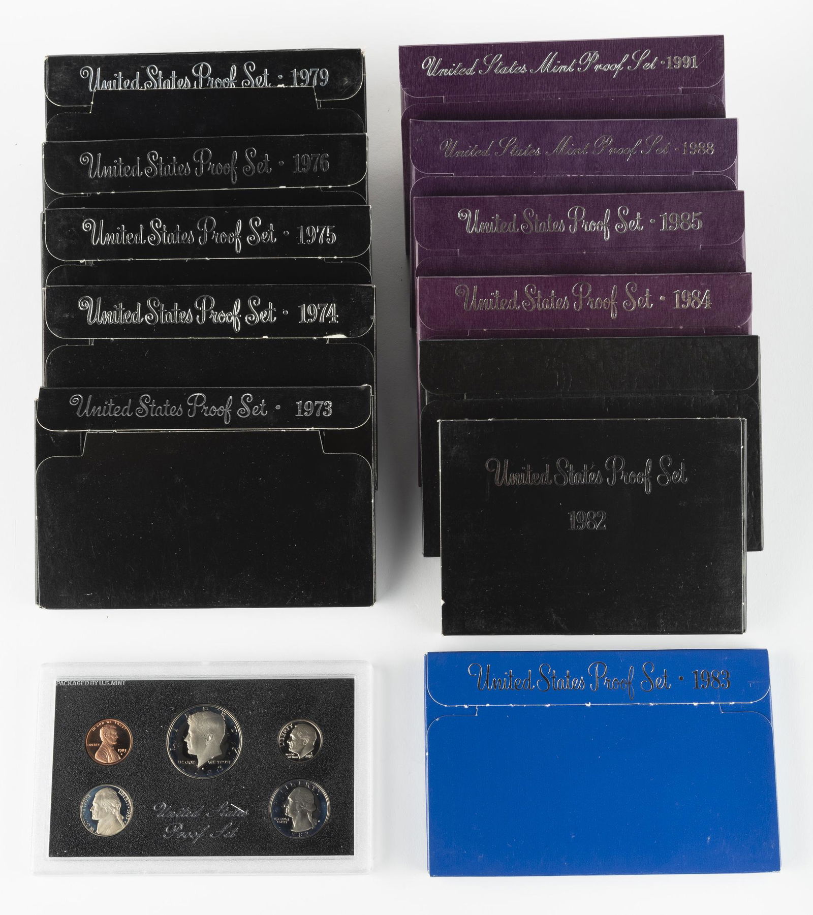 12 U.S. Proof Sets (1 of 14)