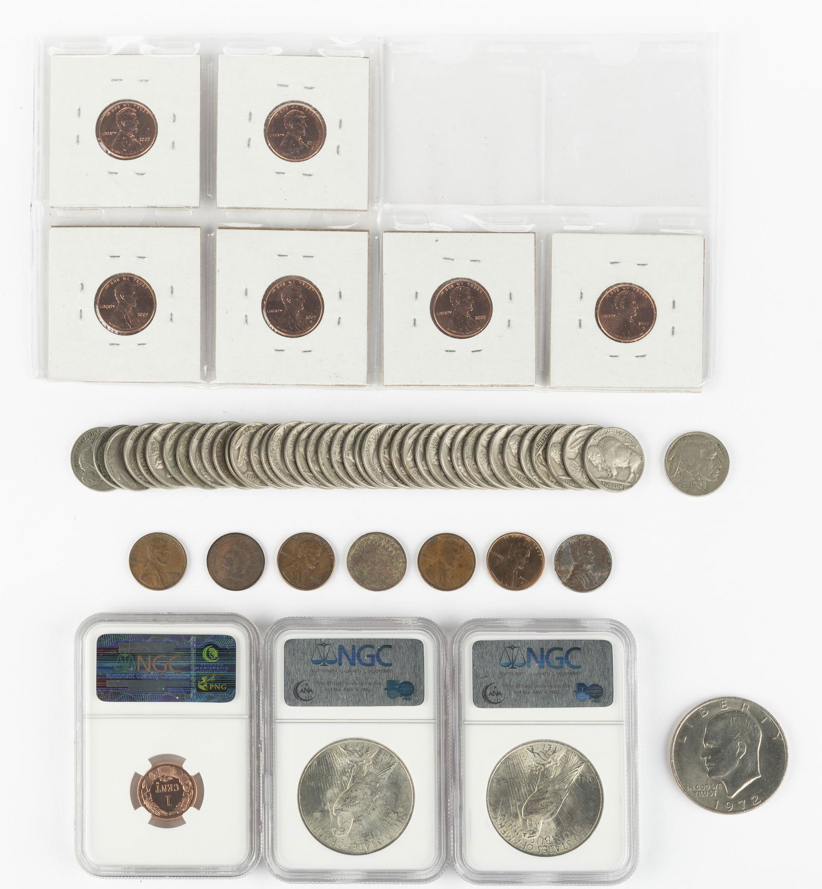 58 Misc. U.S. Coins (1 of 2)