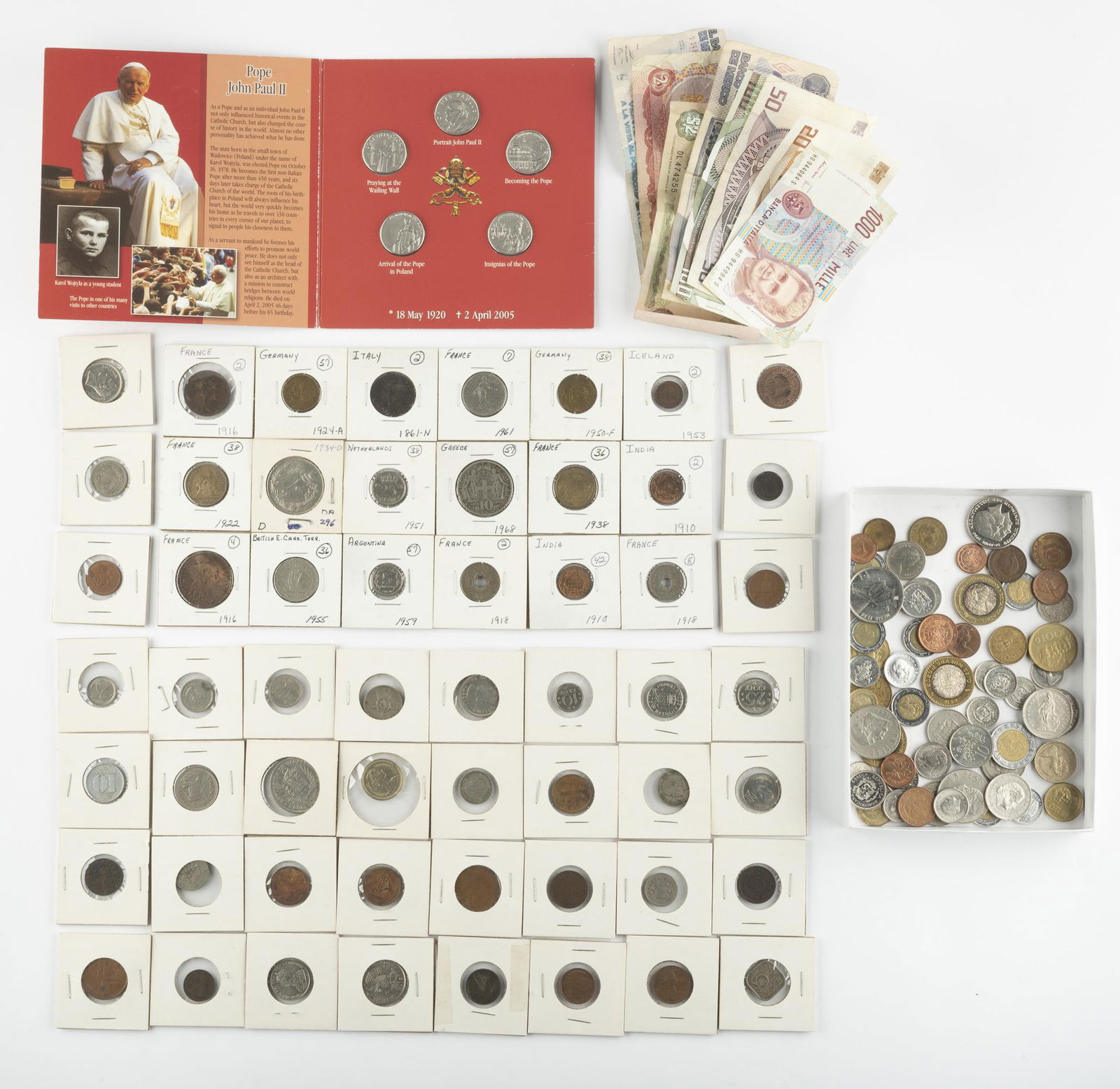 126 Pcs World Currency Incl Coins and Notes (1 of 20)