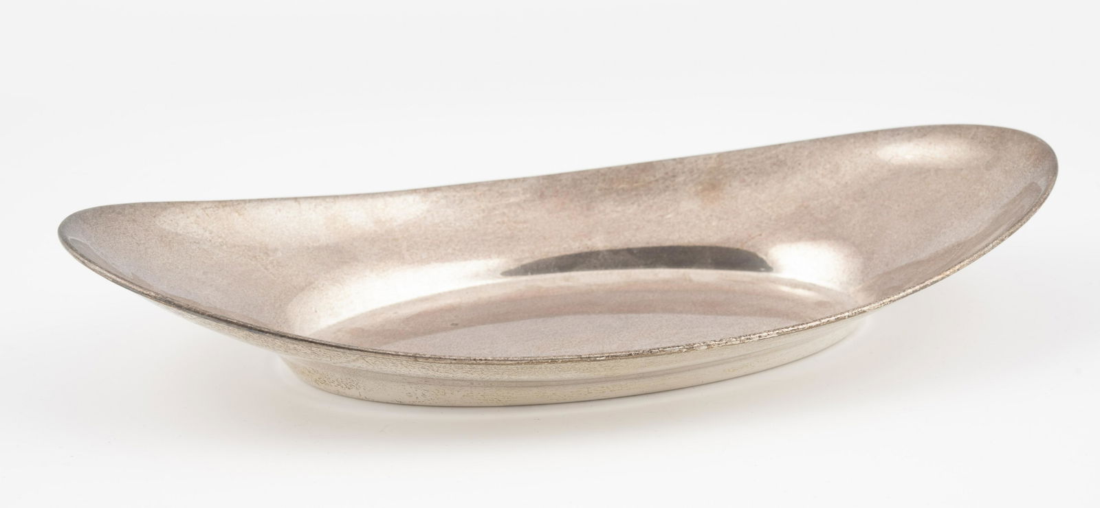 Fisher Sterling Modernist Oval Dish (1 of 4)