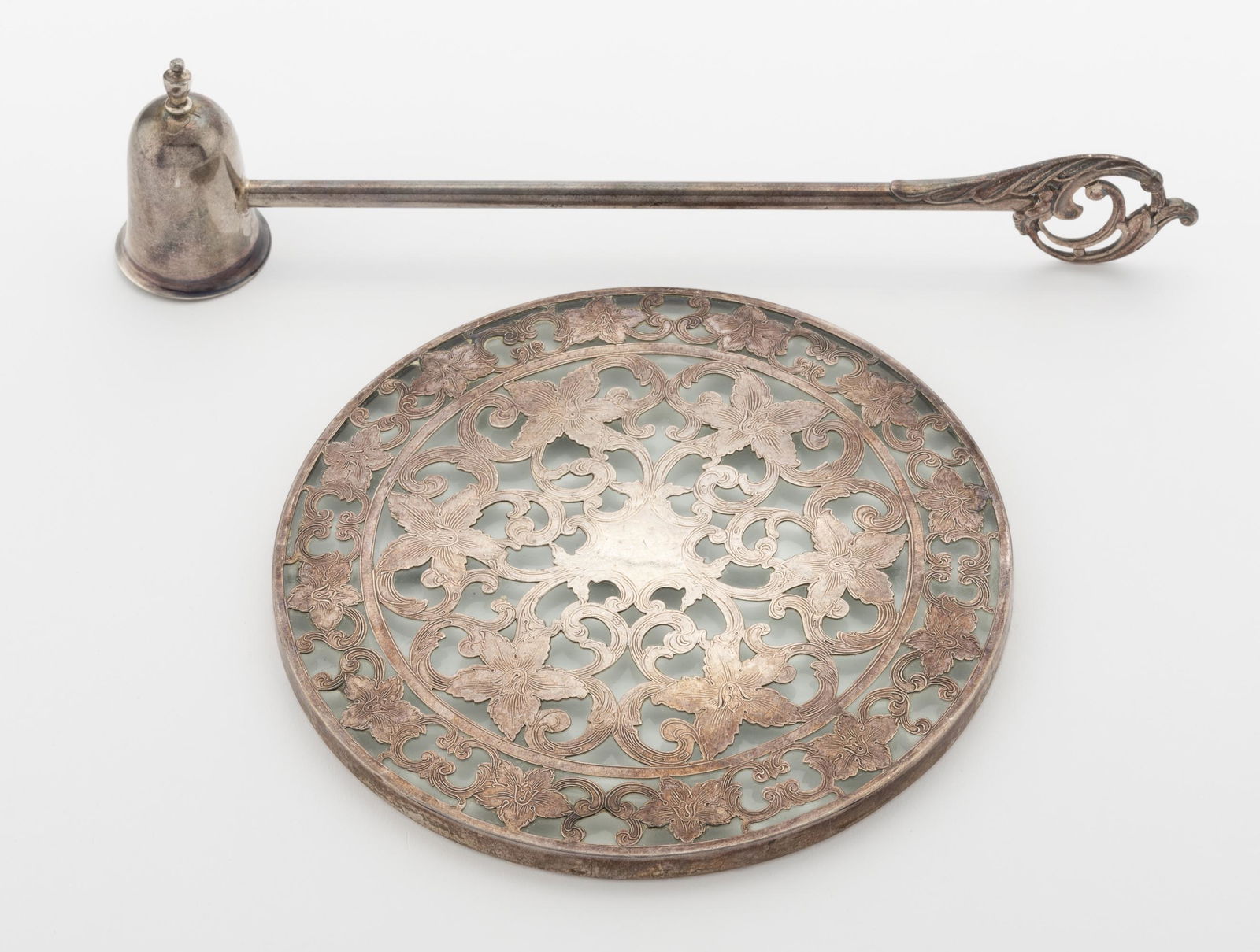 2 Pcs Sterling Incl Webster Trivet (1 of 5)