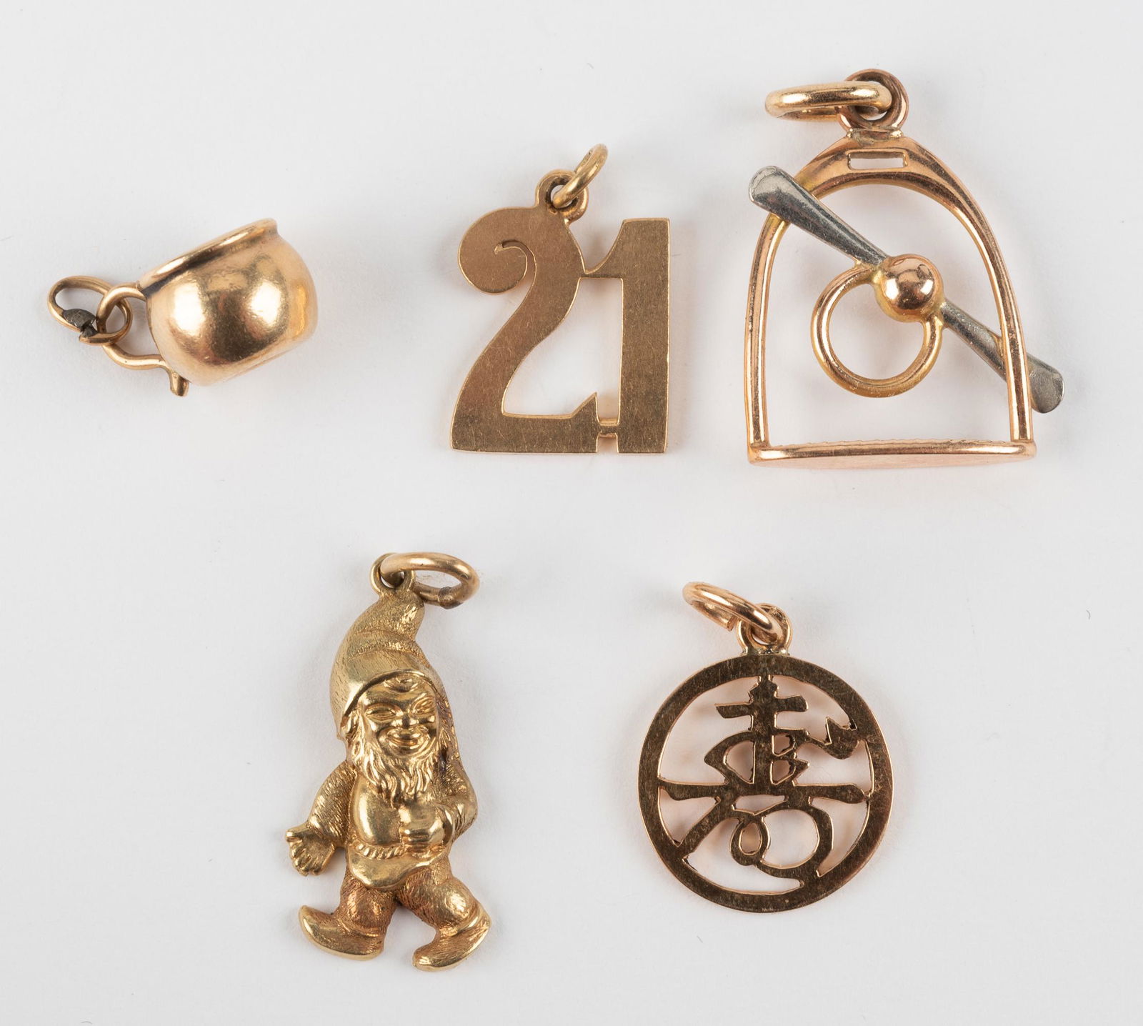 5 14K Gold Charms (1 of 1)
