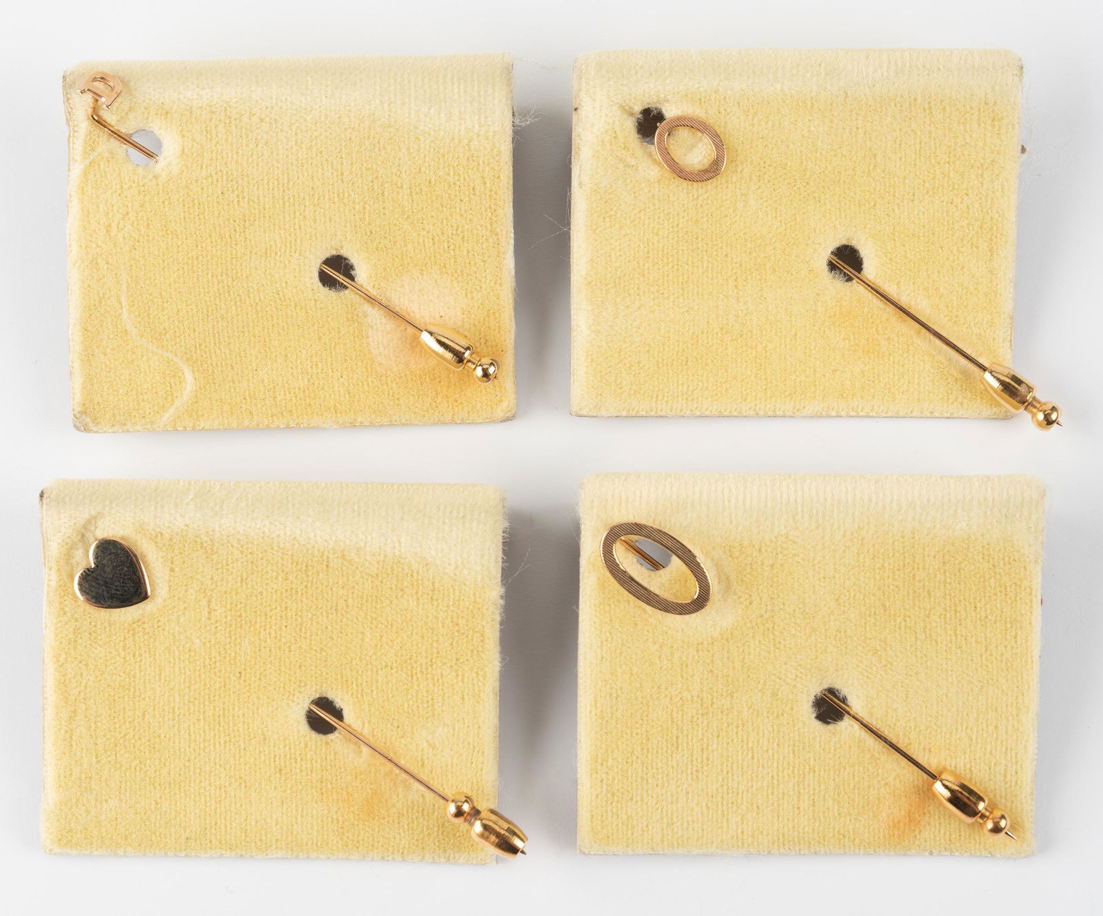 4 Walter Haslam 14K Gold Pins (1 of 3)