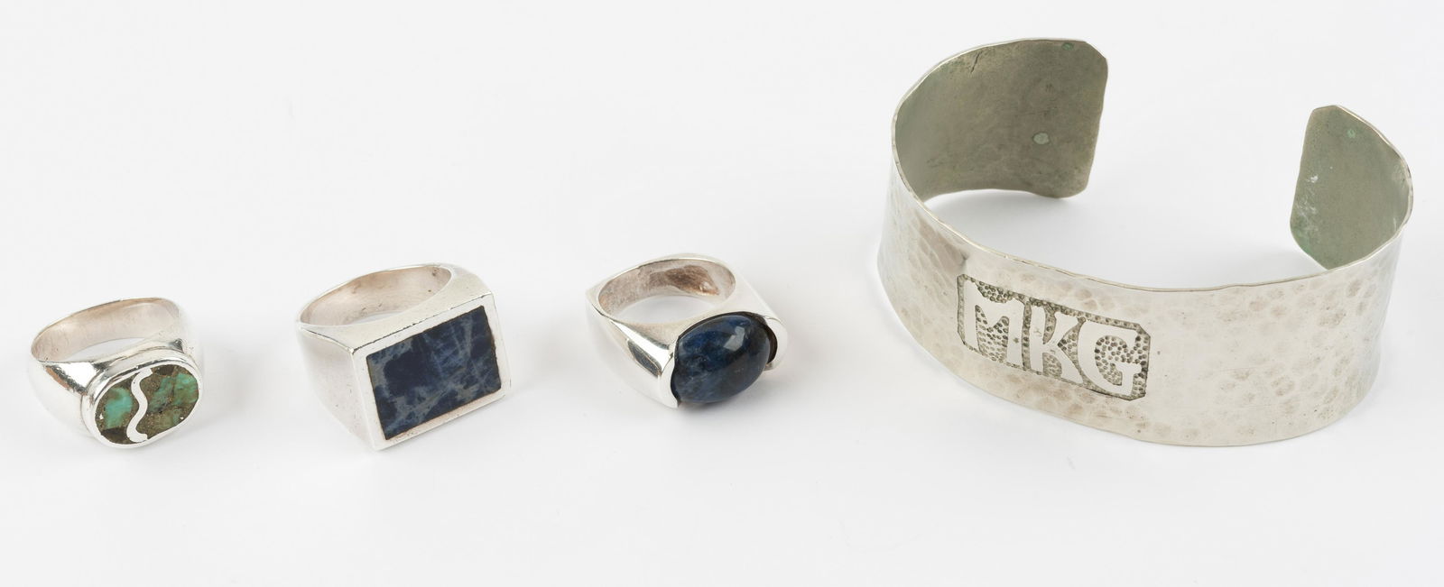 4 Pcs Jewelry Incl Rings and Cuff (1 of 10)