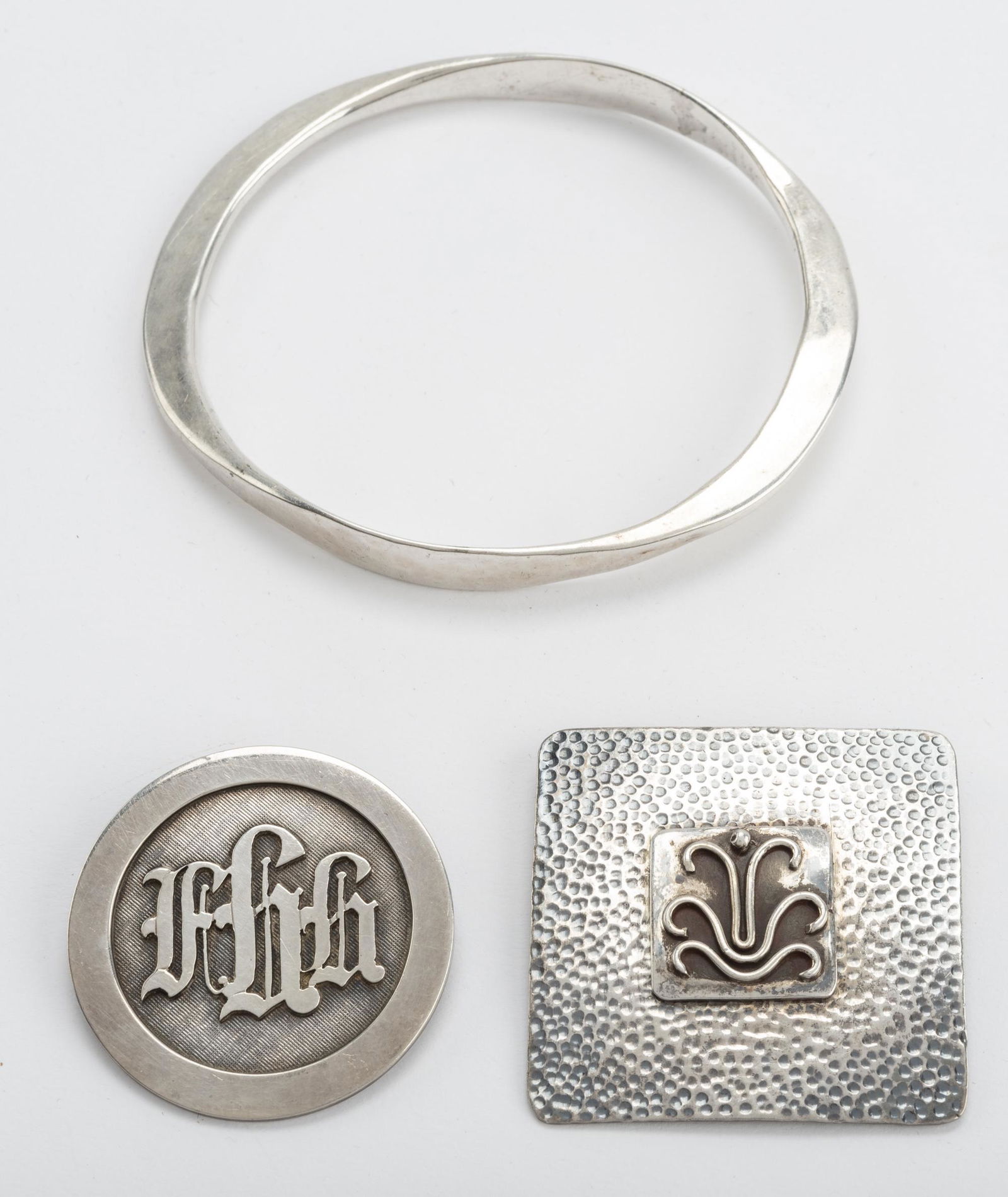 3 Pieces Walter Haslam Silver Jewelry (1 of 3)