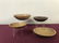 4 Primitive Turned Wood Bowls - 2