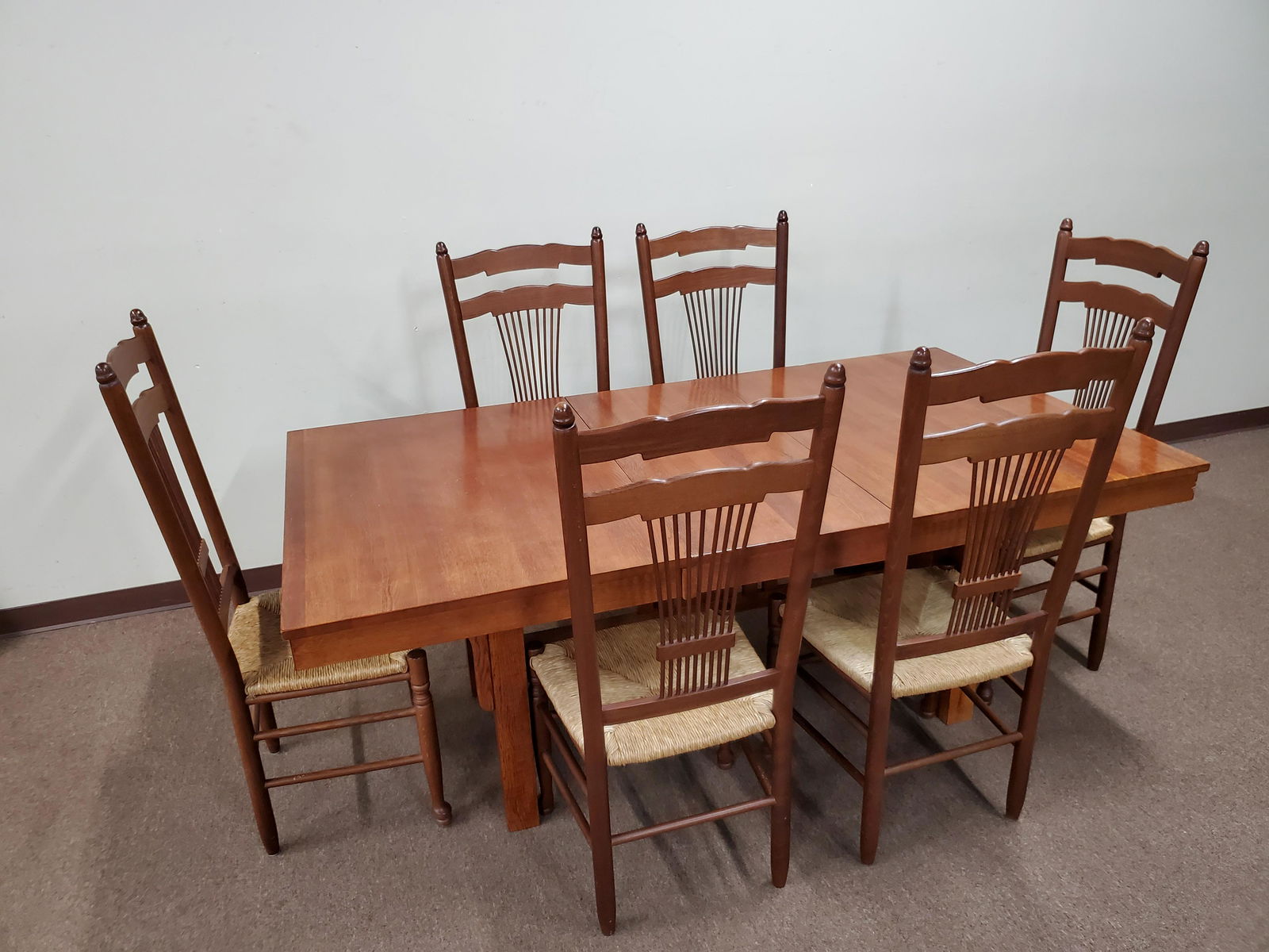 Mission Style Table and Chairs (1 of 7)