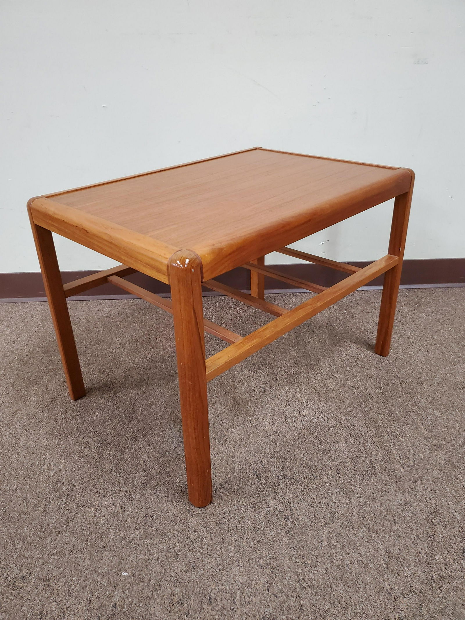 Danish Modern Teak Side Table (1 of 3)