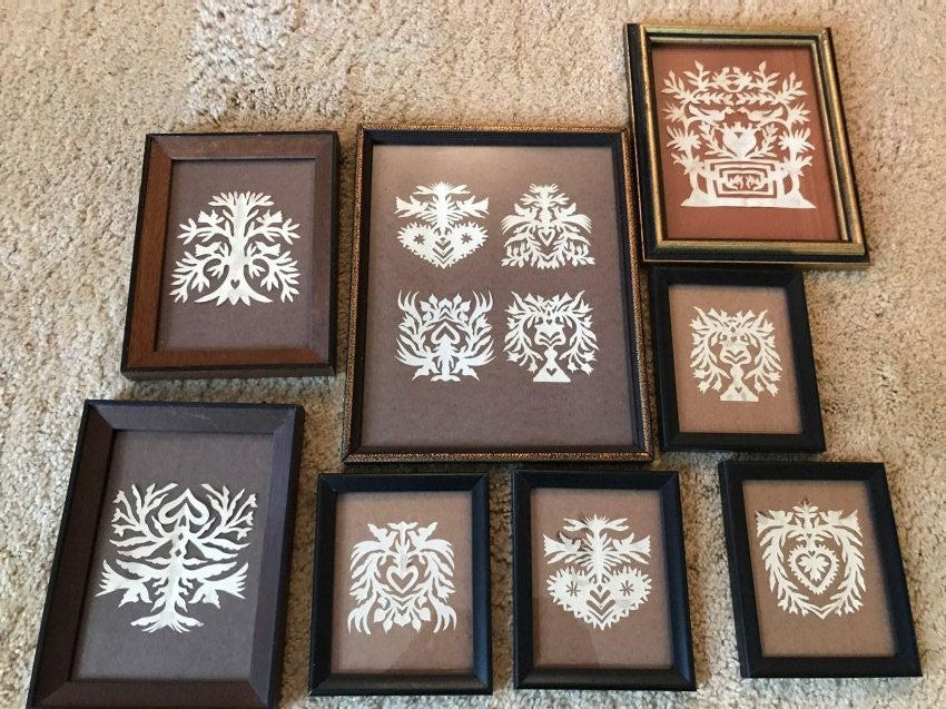 8 Scherenschnitte Folk Art (1 of 5)