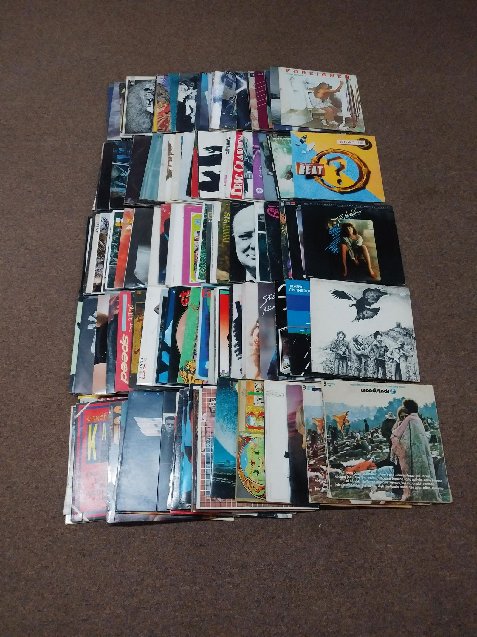 120 Records Incl Soundtracks, Rock, and Pop (1 of 15)
