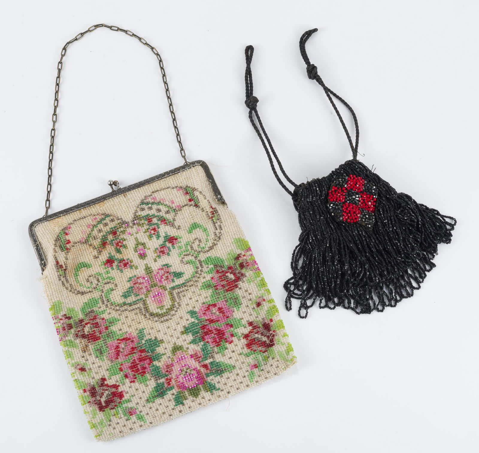 2 Vintage Beaded Hand Bags (1 of 3)