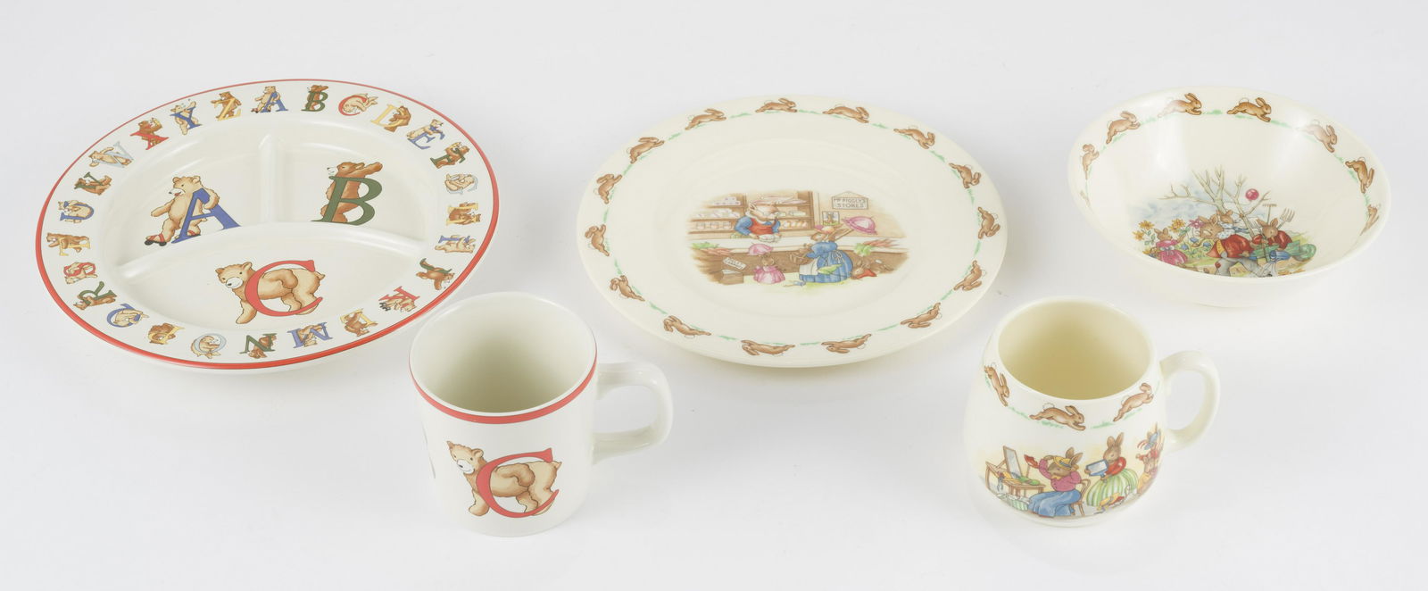 5 Pcs Child Dishes Incl Tiffany & Co. (1 of 6)