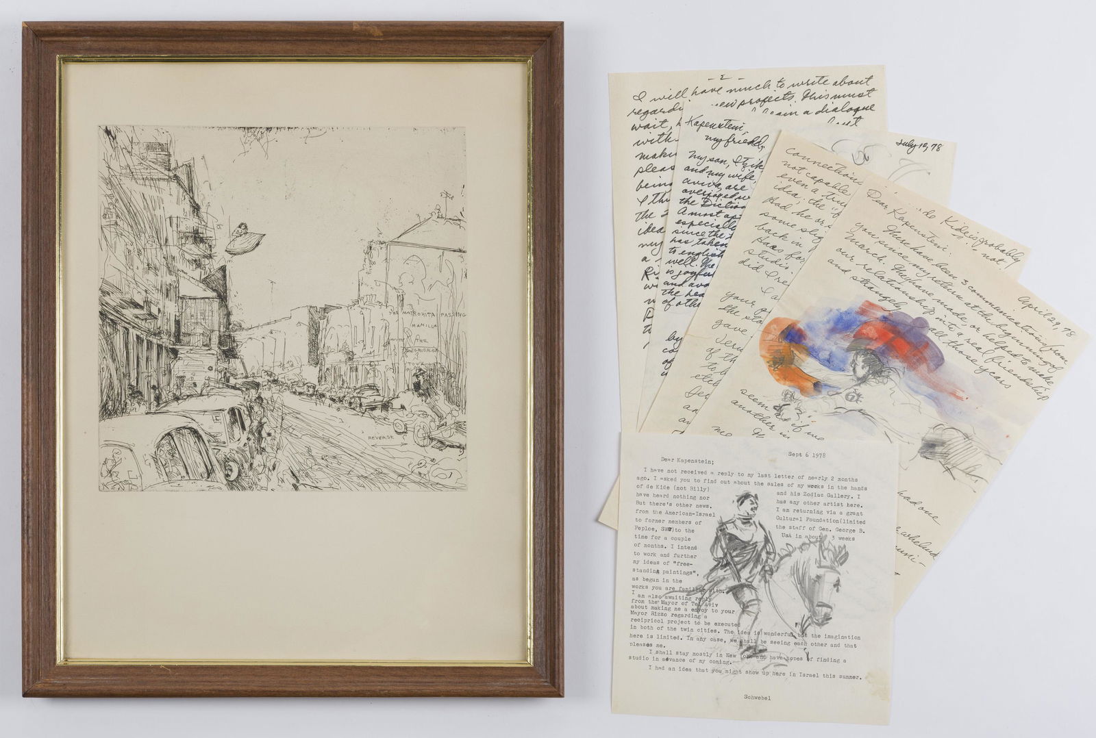 Ivan Schwebel (Israeli/American, 1932-2011) (1 of 9)