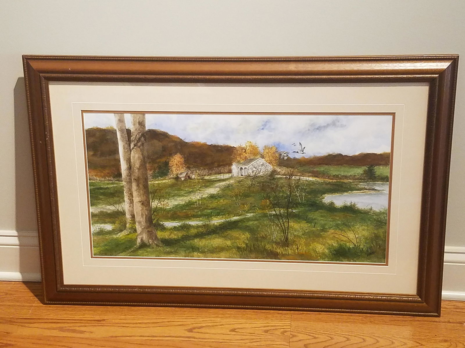 David Adams Landscape Original Watercolor (1 of 2)