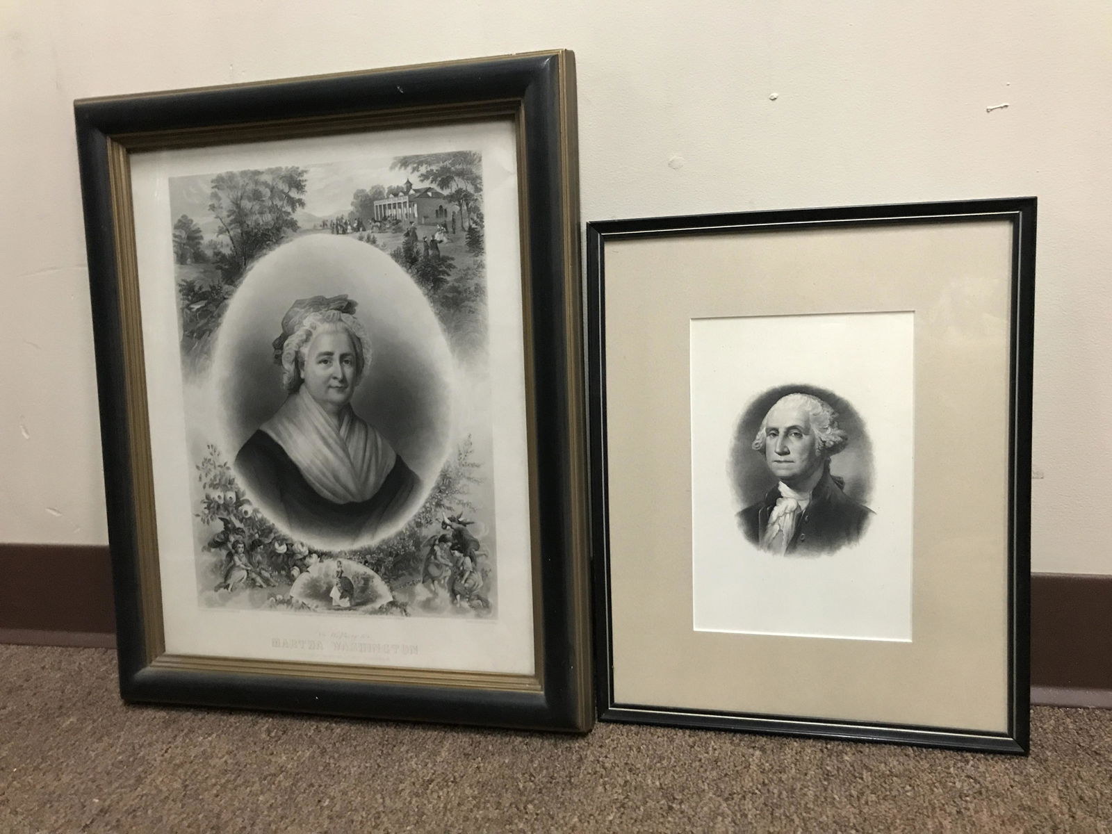 George and Martha Washington Prints (1 of 3)