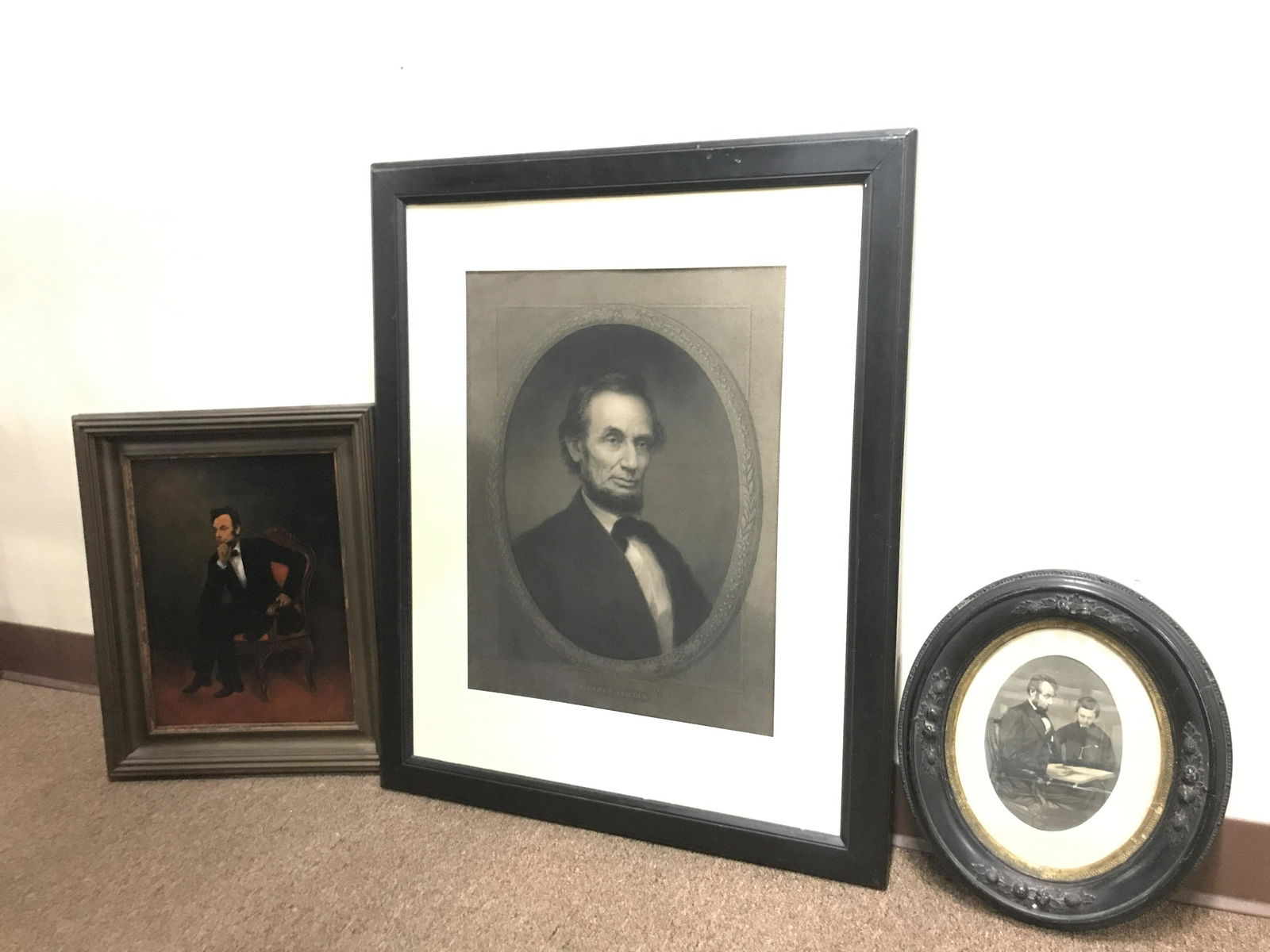 3 Abraham Lincoln Prints (1 of 4)