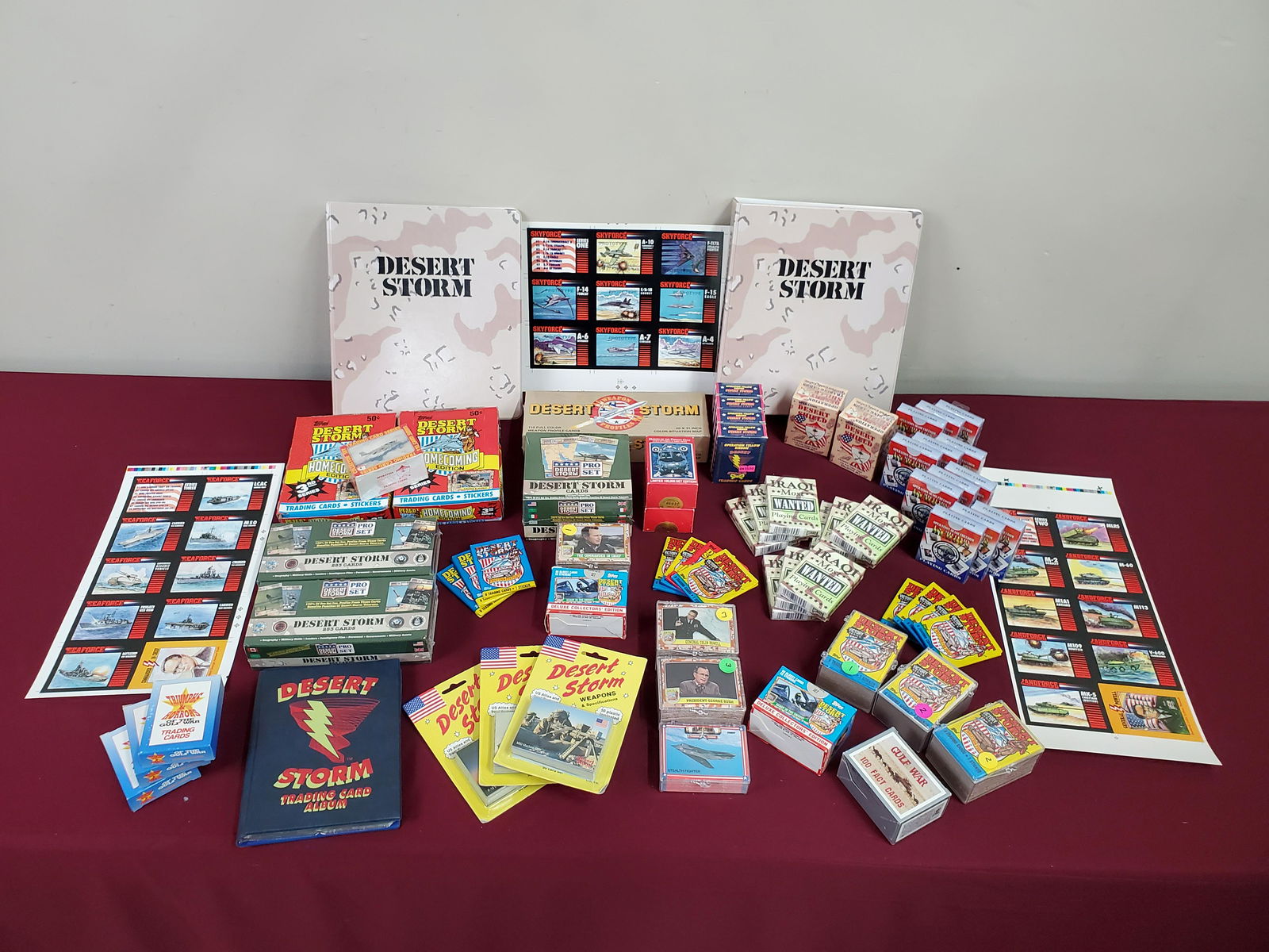 Collection of Desert Storm Cards (1 of 4)