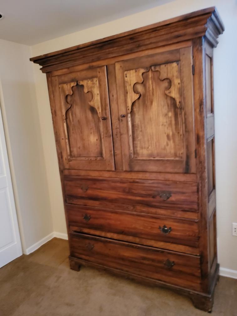 Antique Wardrobe/ Cabinet (1 of 10)