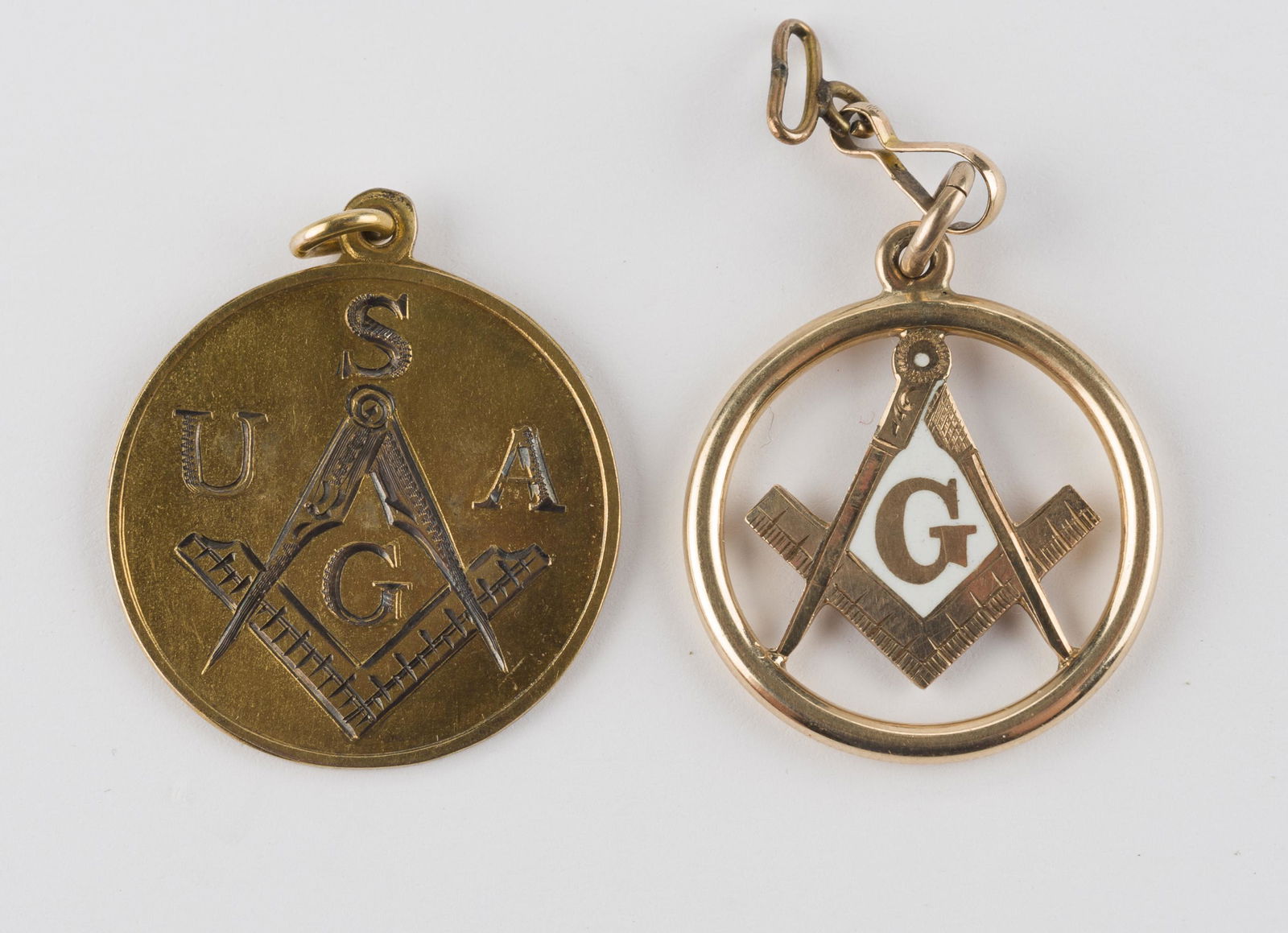 2 Masonic Watch Fobs (1 of 2)